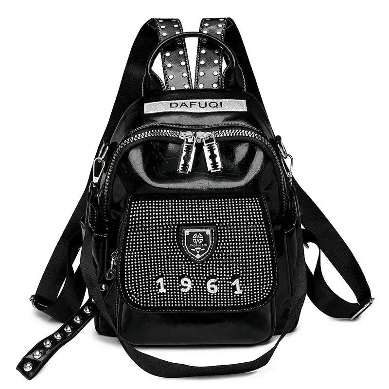 Premium Genuine Leather Backpack for Women - Stylish & Durable Travel Laptop Bag - Perfect for Work, College & Everyday Use