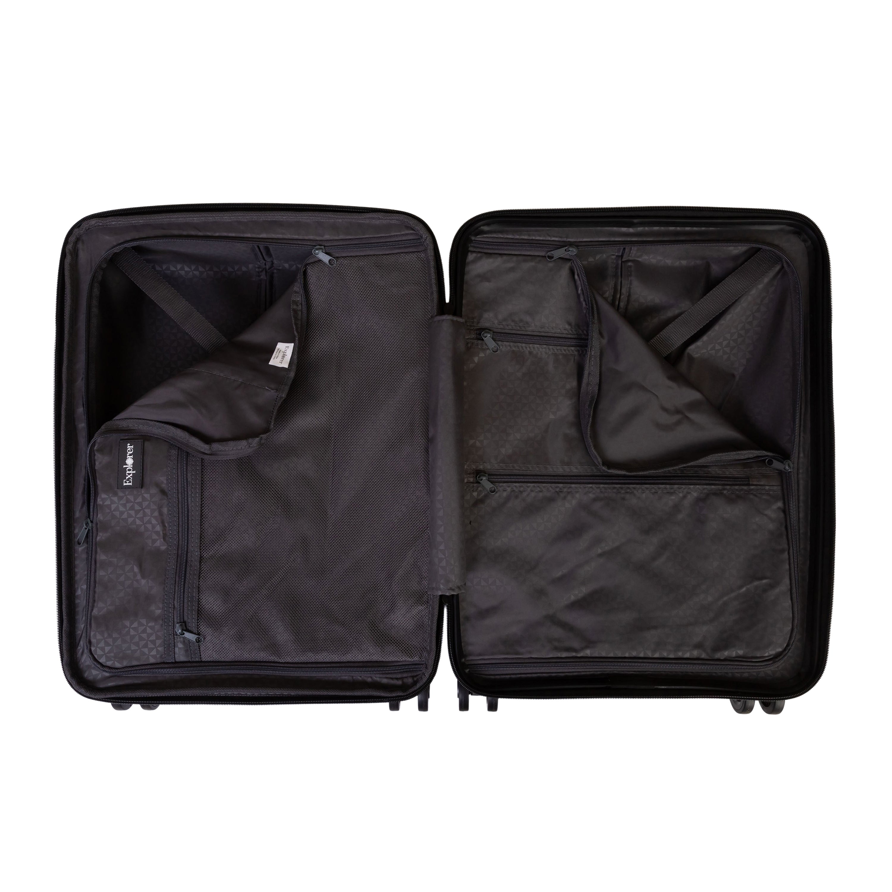 Explorer Breeze Anti-Theft Expandable Carry-On Luggage - Lightweight Travel Suitcase for Airplane, Business Trips & Weekend Getaways