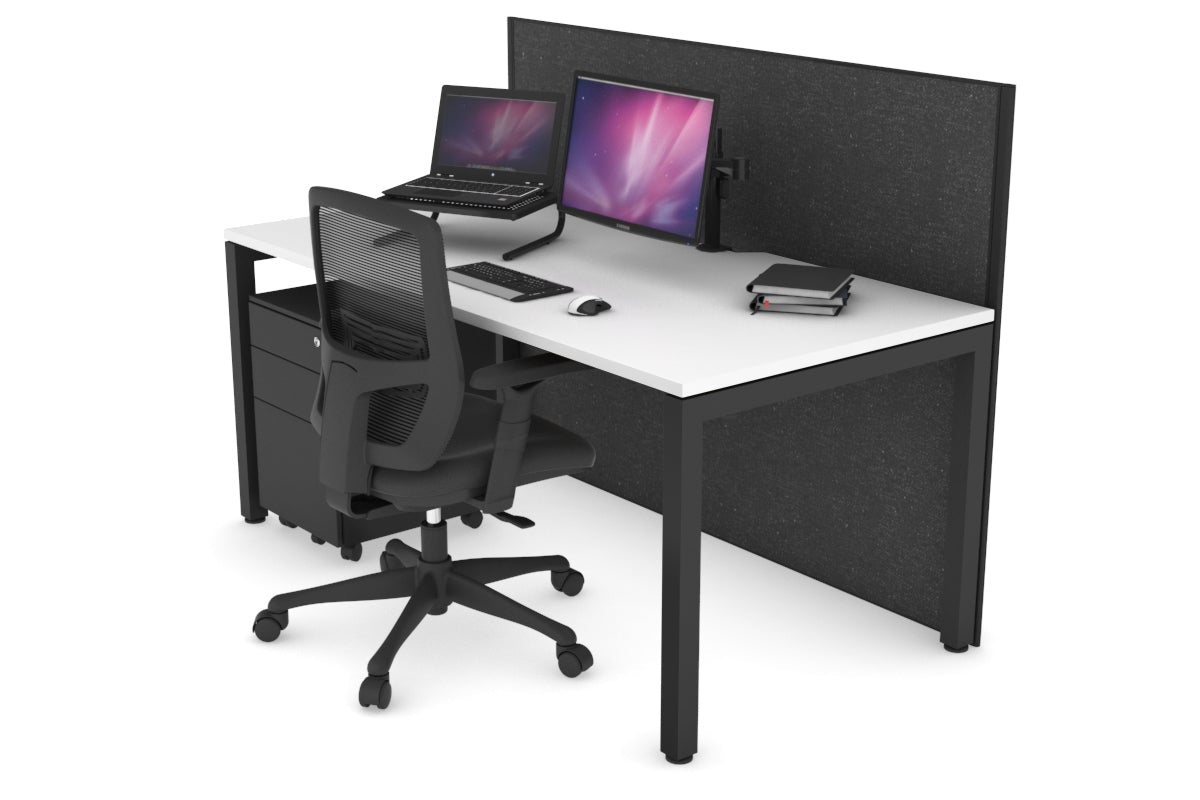 Horizon Quadro Square Legs Office Desk - 63