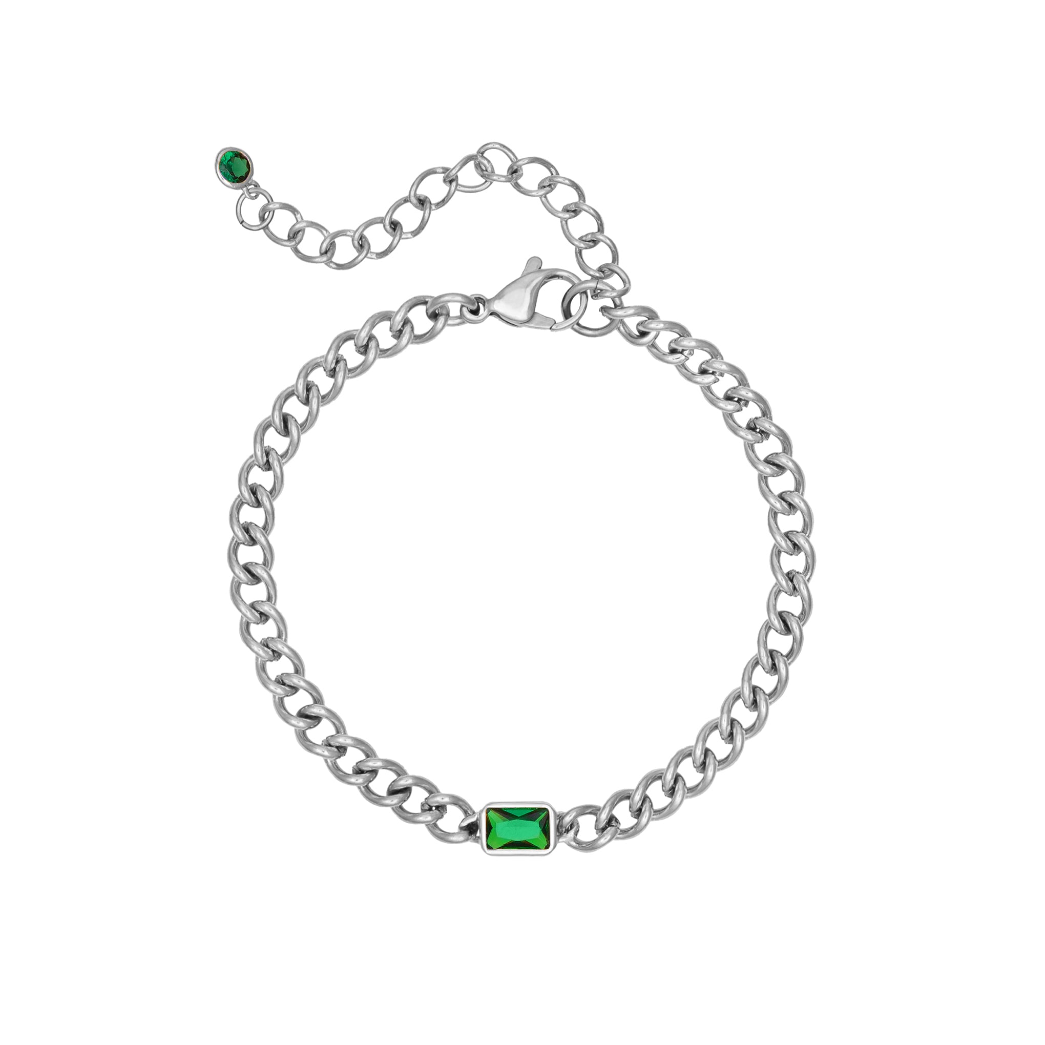 Dione Green Bracelet for Women - Elegant Adjustable Beaded Jewelry for Casual & Formal Wear