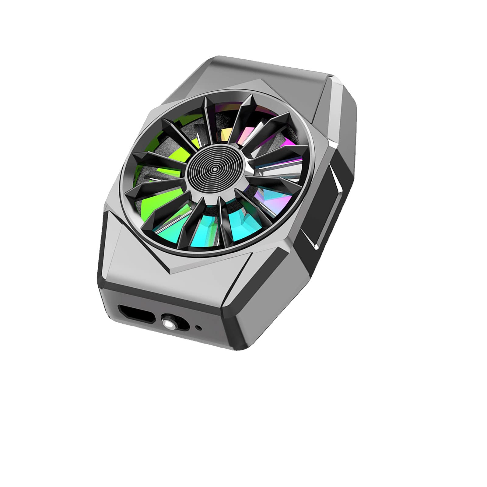 Charella 8#CA Magnetic Cell Phone Cooler - Portable Active Cooling Fan for Enhanced Video Watching & Gaming Performance - Perfect for Long Sessions and High-Intensity Use