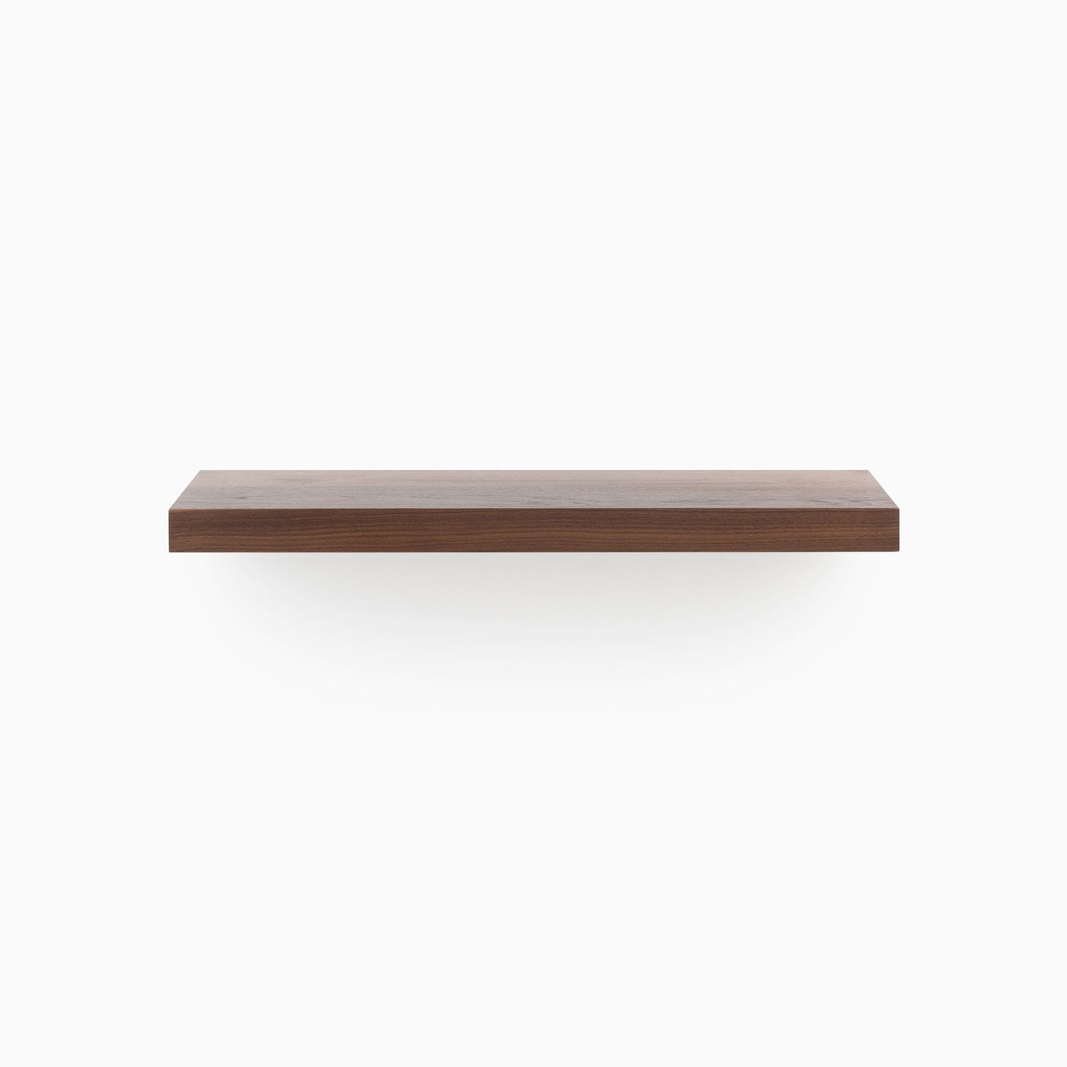 Premium Walnut Floating Shelf - Handcrafted Solid Wood Wall Shelf for Home Decor, Kitchen, Bathroom & Office Storage | Modern & Stylish Display Solution