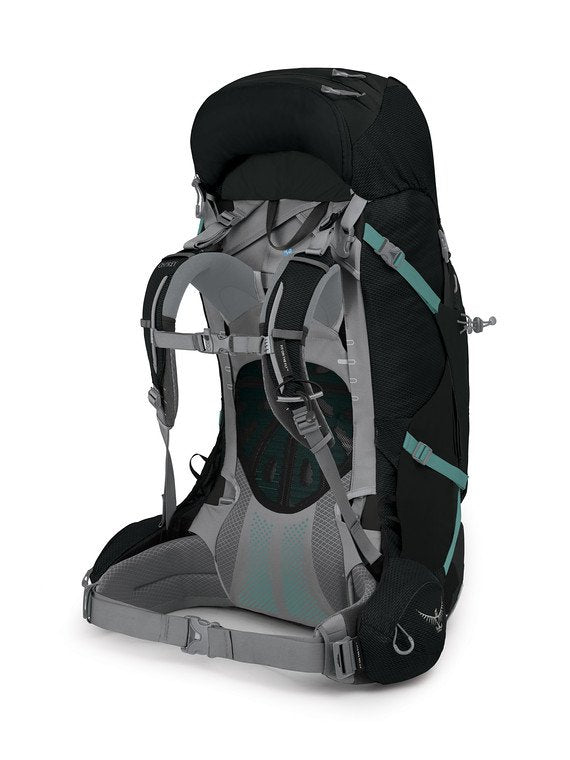 Osprey Ariel Plus 60 Women's Backpacking Pack - Lightweight Hiking Backpack for Outdoor Adventures, Travel & Camping