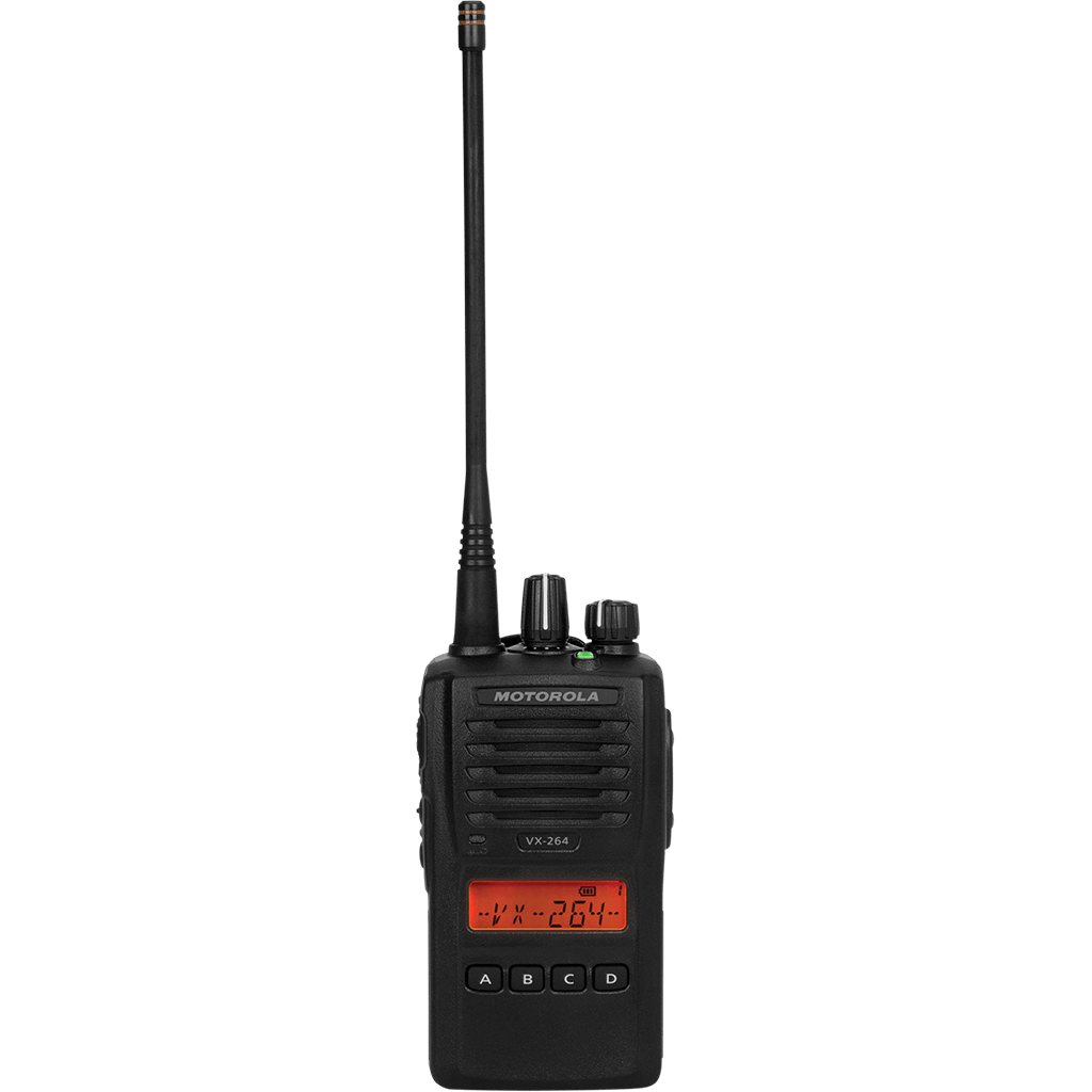 Motorola EVX264 Two-Way Radio - Long Range Walkie Talkie for Business & Outdoor Adventures - Perfect for Construction, Security & Hiking