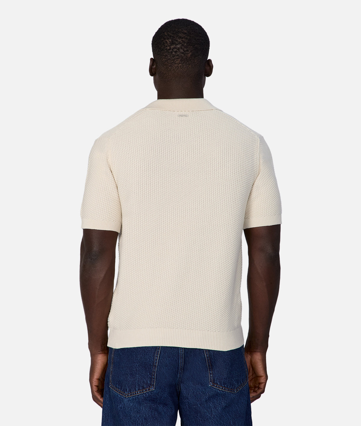 The Madrid Polo Shirt for Men - Classic Ecru Cotton Casual Tee | Perfect for Office, Travel & Outdoor Activities