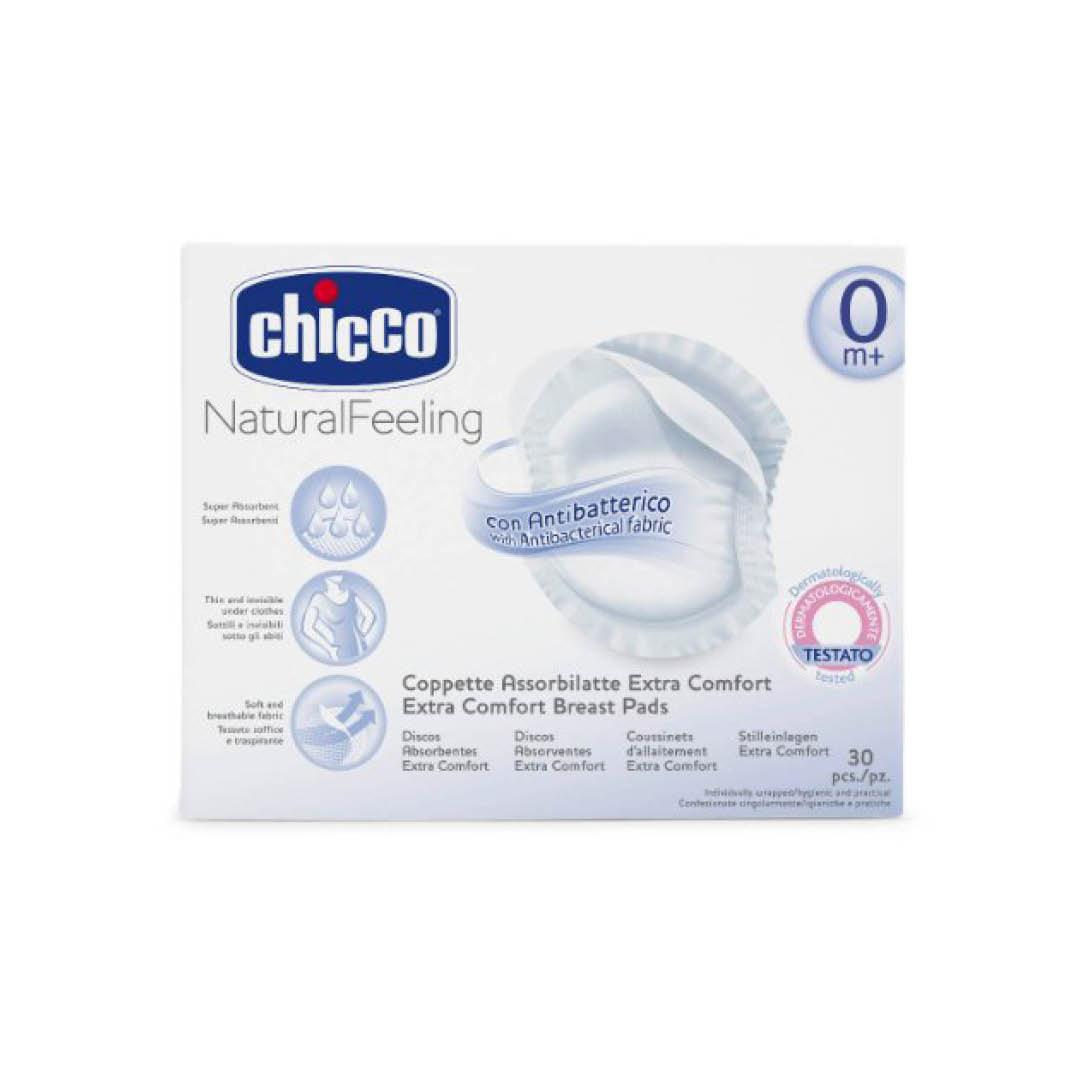 Reusable Nursing Breast Pads 30 Pack - Ultra Soft & Absorbent for Breastfeeding Moms - Perfect for Day & Night Use, Leak Protection & Comfort