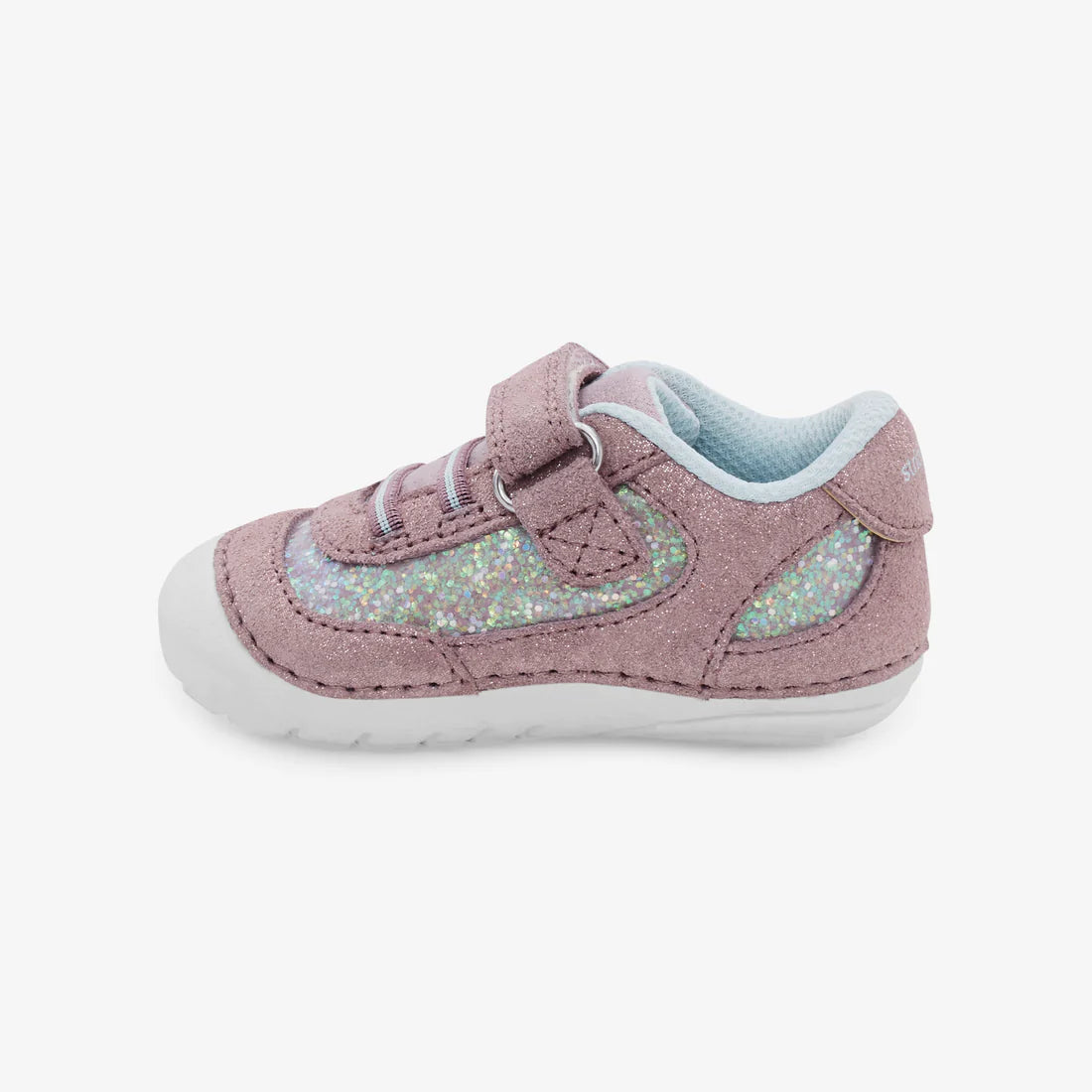 Stride Rite Lavender Multi Jazzy Soft Motion Baby Toddler Sneakers - Comfortable First Walking Shoes for Boys & Girls - Perfect for Playtime, Daycare & Outdoor Activities