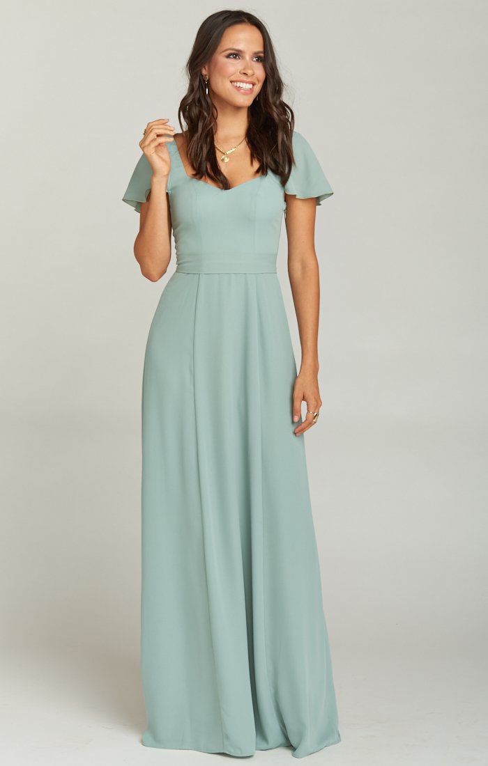 Marie Sweetheart Maxi Dress for Women - Flowy Summer Beach Dress with Ruffles & Slit | Perfect for Vacations, Weddings & Date Nights