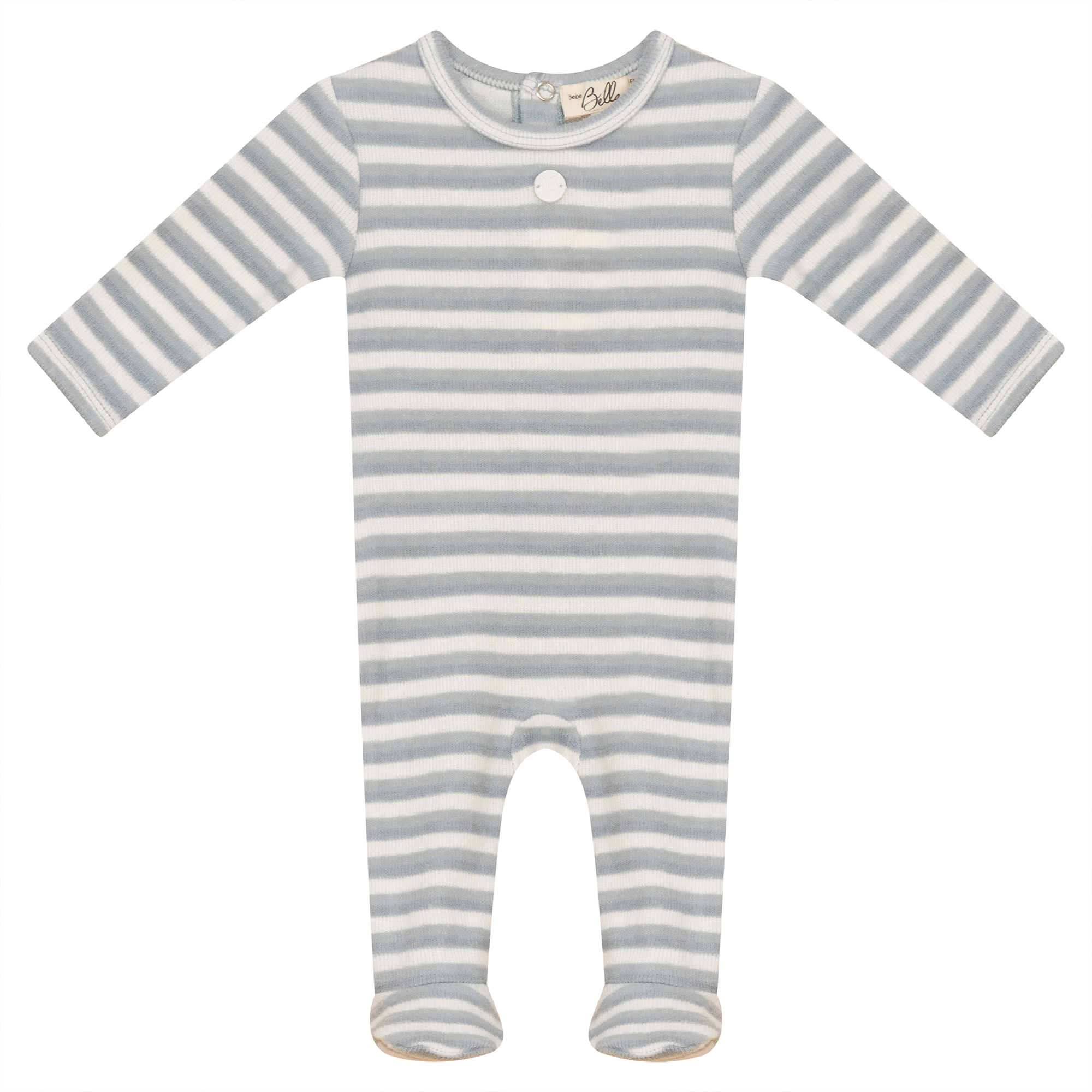 Striped Rib Onesie for Baby - Soft & Comfortable Newborn Romper - Perfect for Sleepwear, Playtime & Photo Shoots