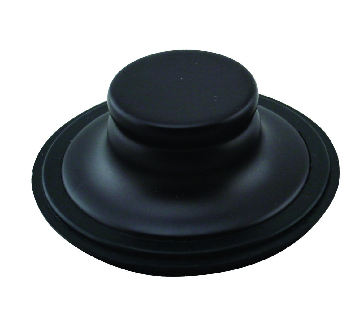 Westbrass D209-12 Universal Replacement Waste Disposal Stopper with Brass Cap - Oil Rubbed Bronze Finish - Perfect for Kitchen & Bathroom Sink Drain Stoppers