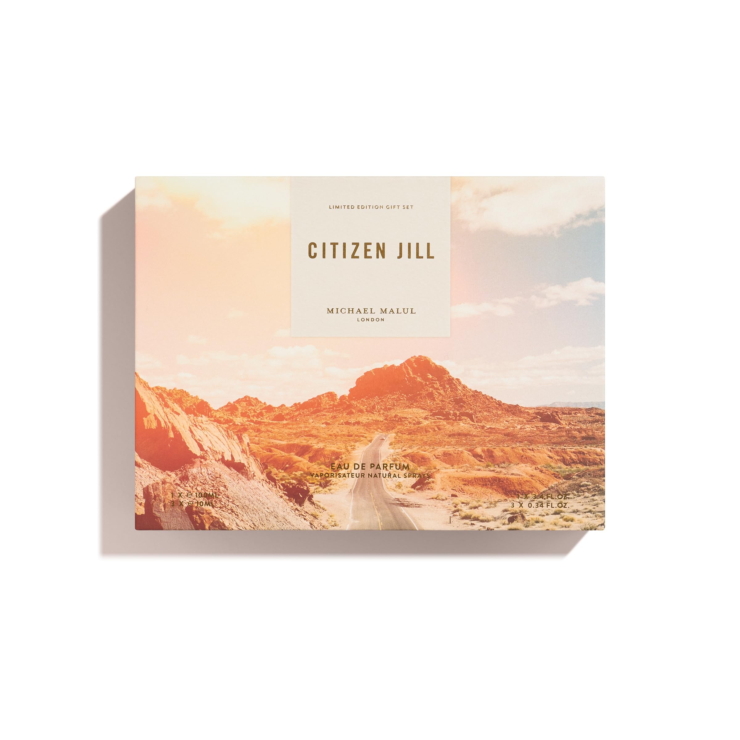 Michael Malul Citizen Jill Eau de Parfum Gift Set - 3.4oz & 0.34oz | Luxury Floral Fragrance for Women | Perfect for Gifting, Date Nights & Special Occasions