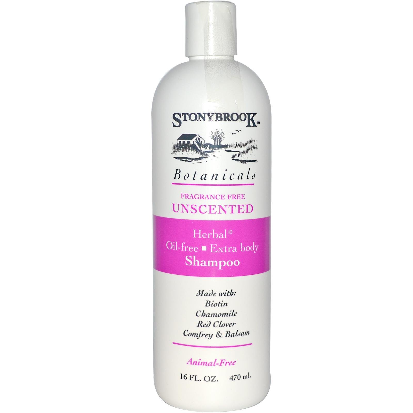 Oil-Free & Fragrance-Free Shampoo for Sensitive Scalp - 16 oz Bottle | Gentle Cleansing for Daily Hair Care & Scalp Health