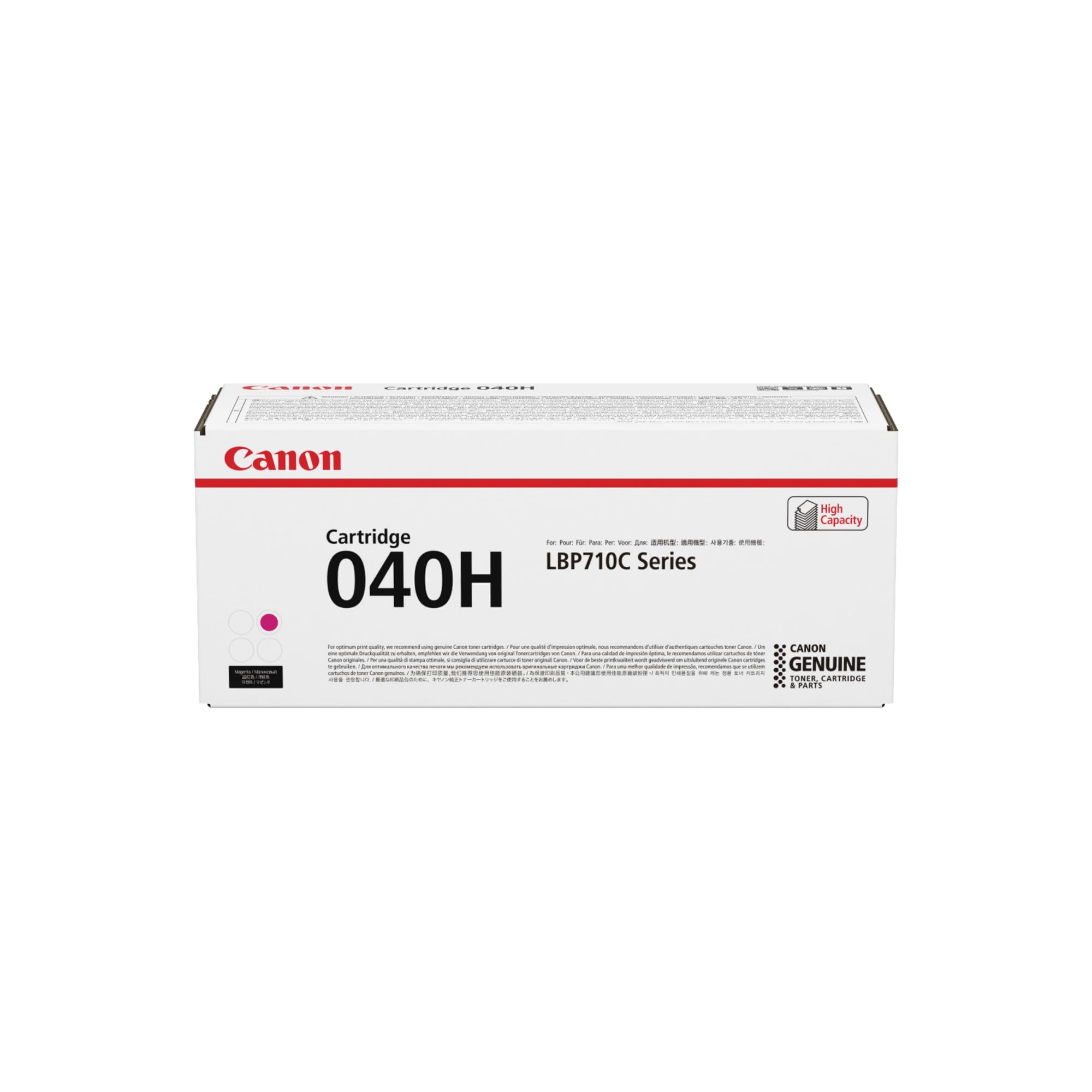 Canon CRTDG040HM Magenta Toner Cartridge - High Yield Replacement for Canon Printers | Perfect for Office, Home & Professional Printing