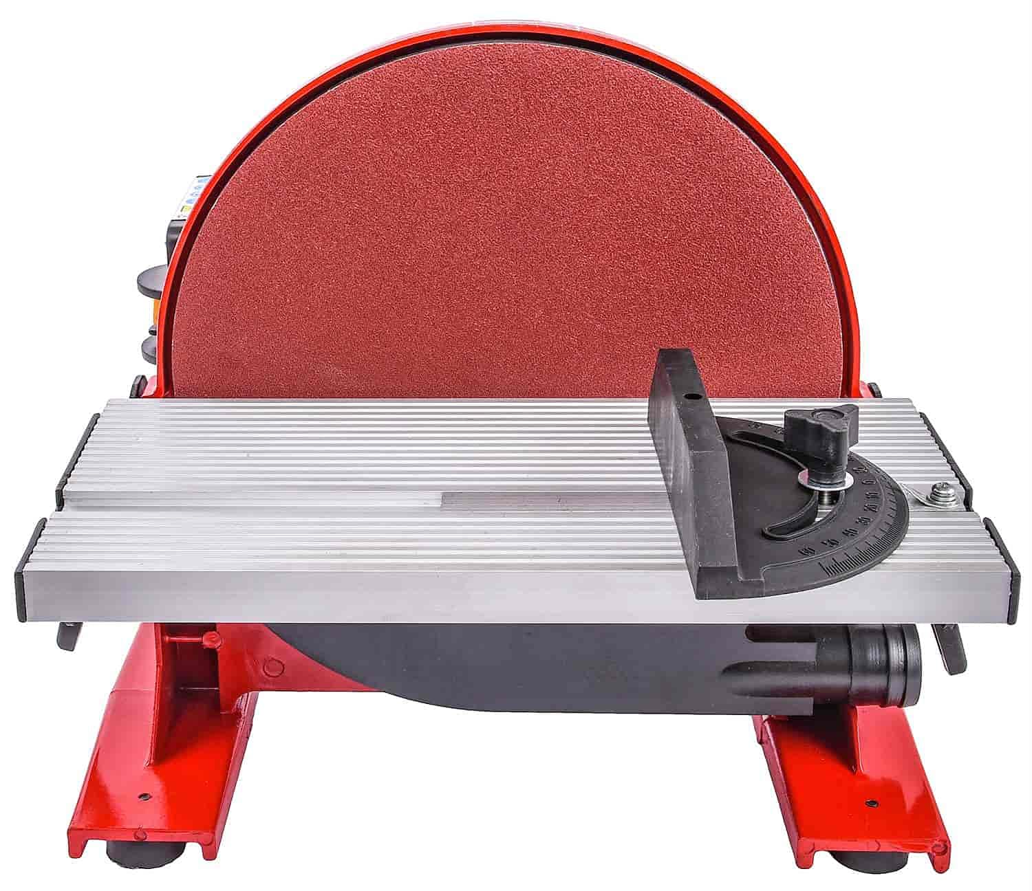 JEGS 81752 10-Inch Disc Sander - 120V, 1150-3600 RPM Variable Speed - Perfect for Woodworking, Metal Polishing & DIY Projects
