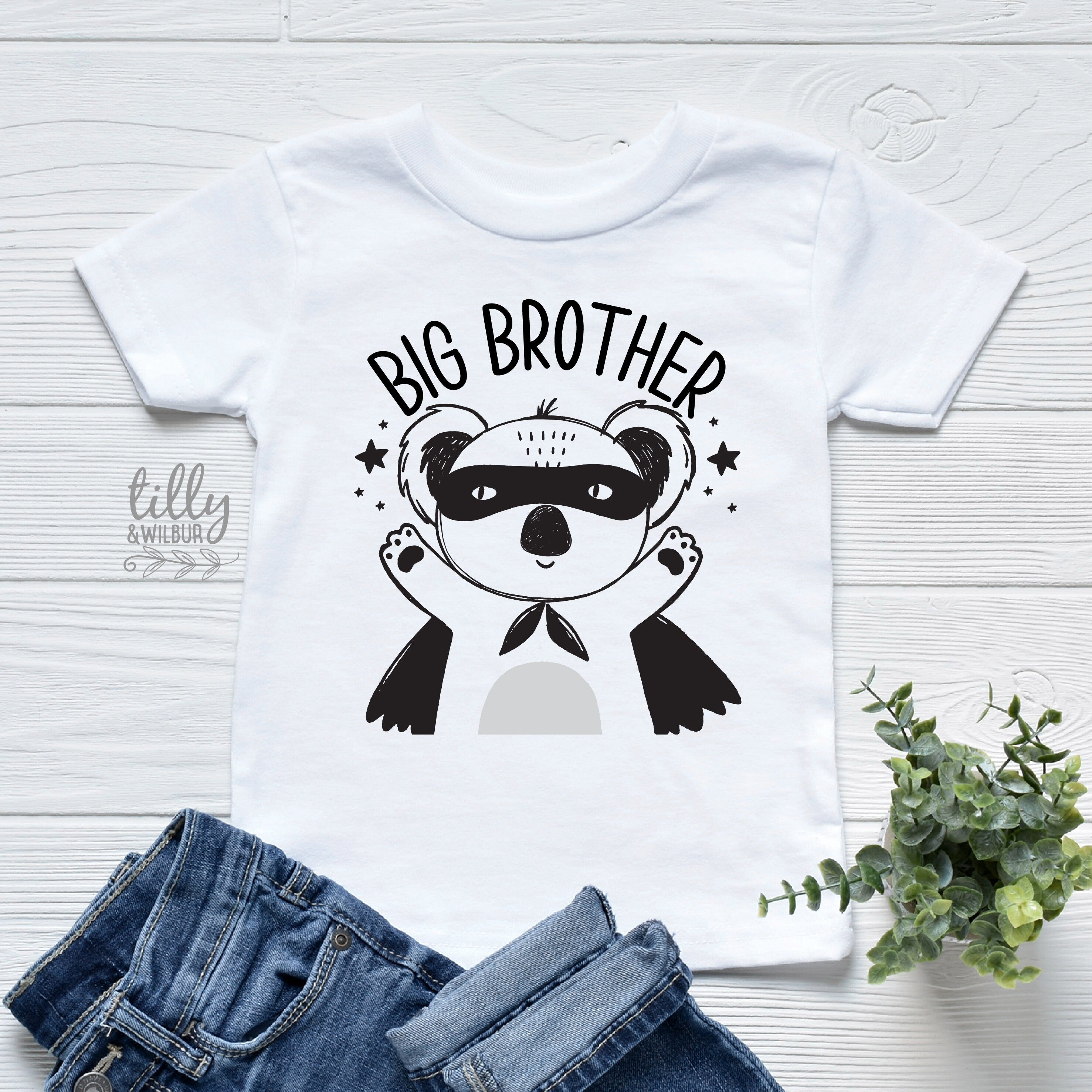 Big Brother Graphic T-Shirt for Men & Women - Trendy Vintage Style Cotton Tee - Perfect for Casual Wear, Street Fashion & Gifts