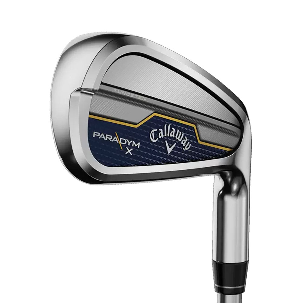 Callaway Paradym X Right Hand Men's Golf Irons Set - Premium Forged Clubs for Distance & Accuracy - Perfect for Driving Range & Course Play