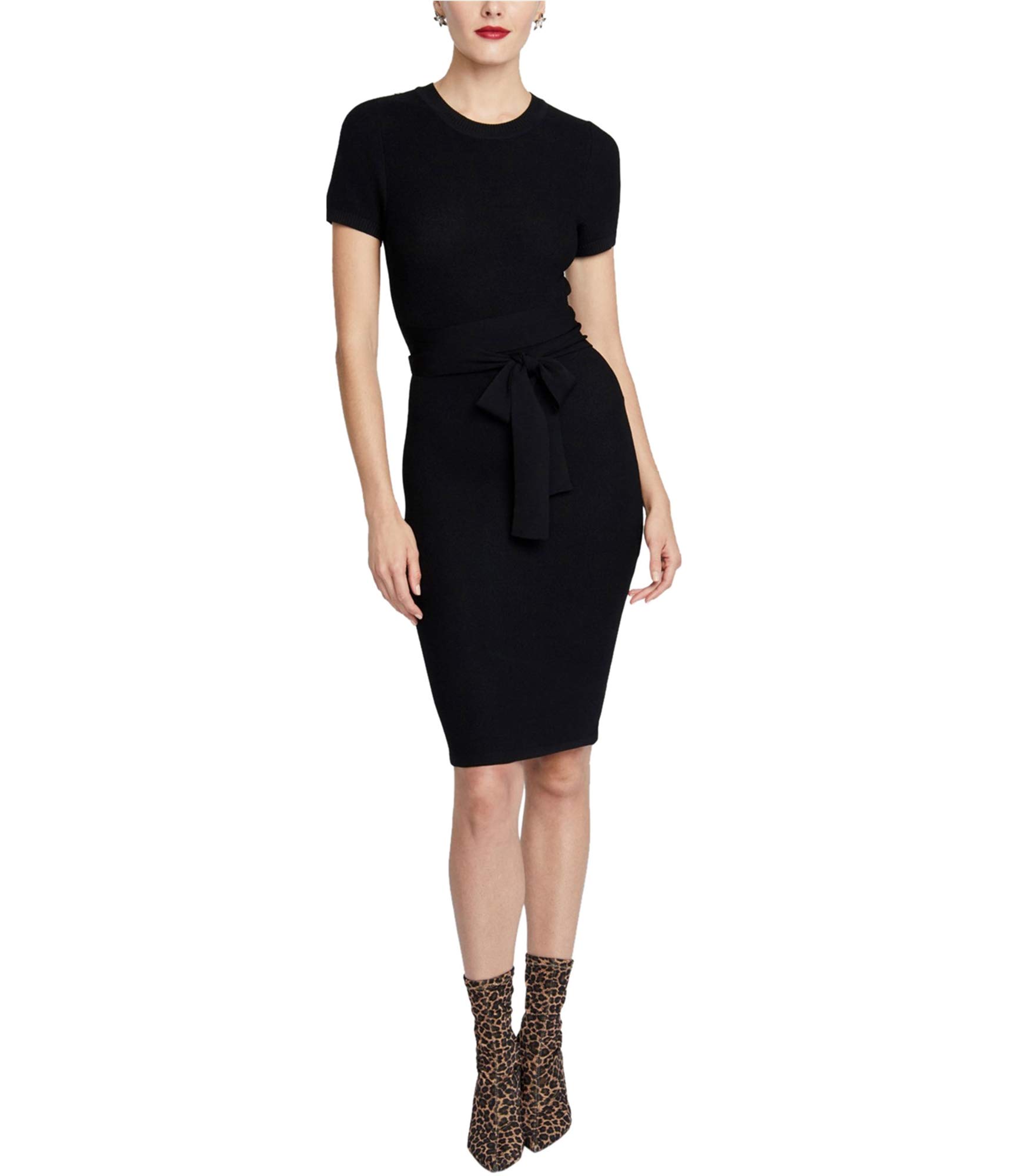 Rachel Roy Women's Solid Sheath Dress - Elegant Office Wear & Cocktail Party Dress for Professional Women