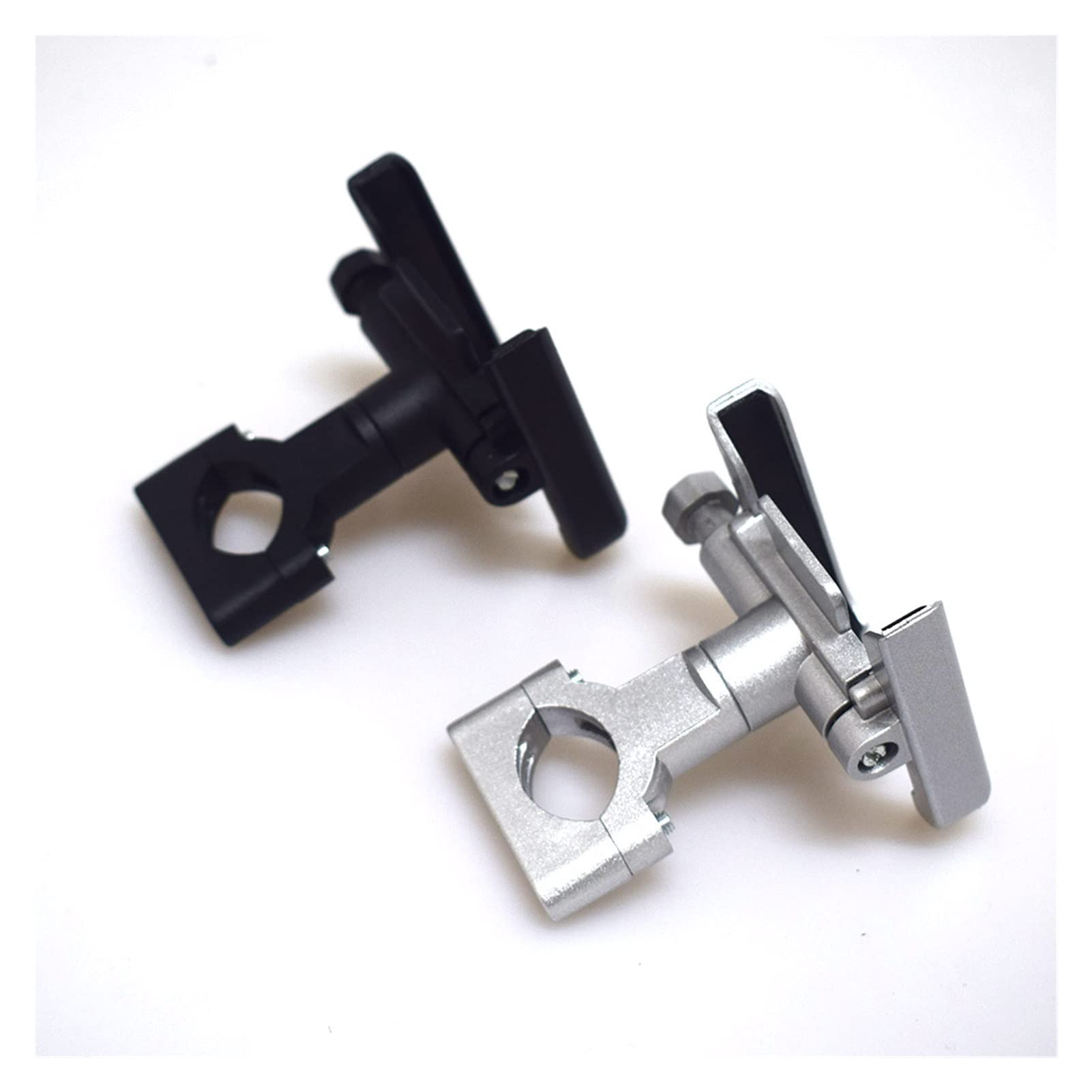 Black Motorcycle Phone Mount for BMW F800GS - Universal Handlebar GPS Phone Holder Bracket for Safe Riding & Navigation Accessories - Perfect for Adventure Biking & Road Trips