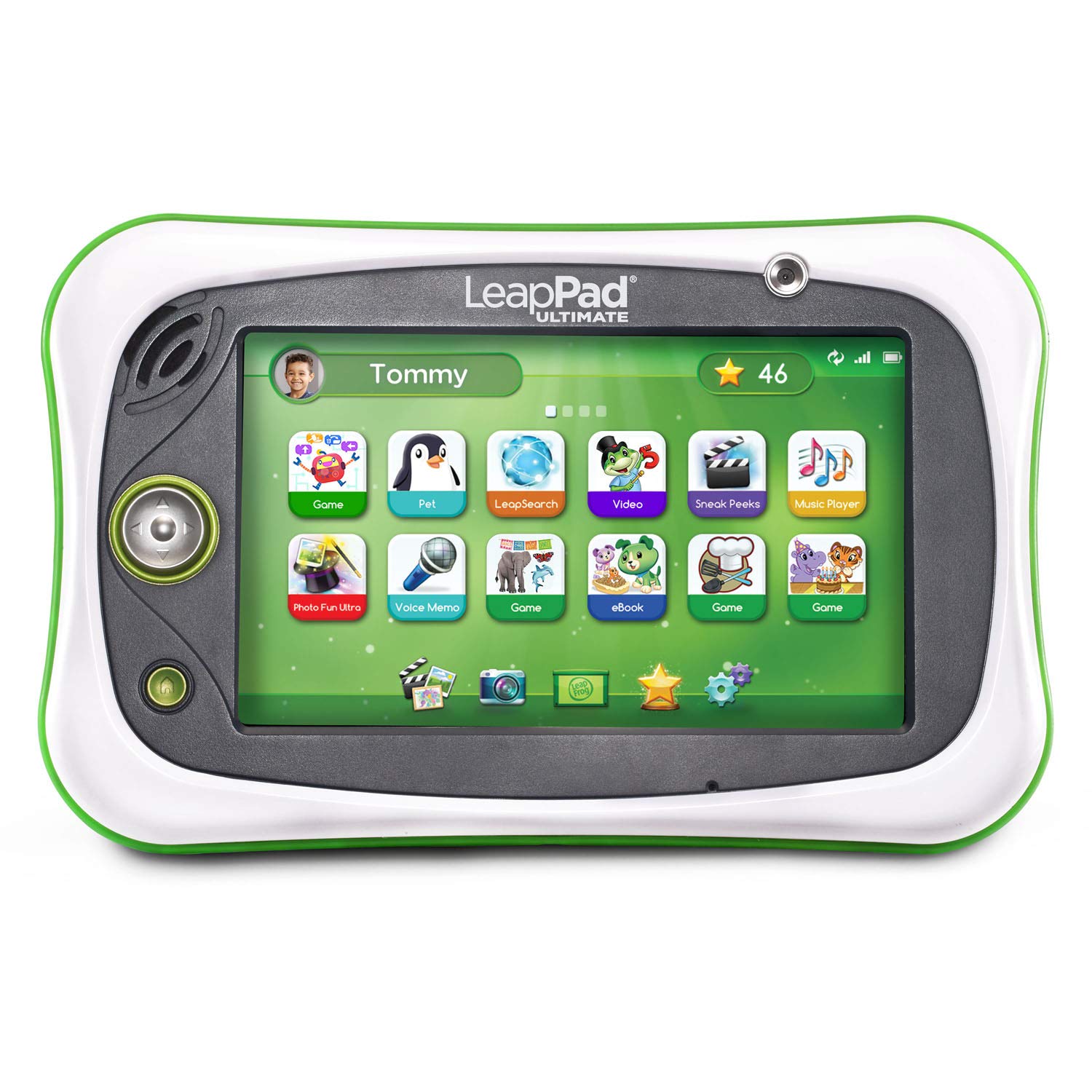 LeapFrog LeapPad Ultimate Kids Learning Tablet - Green | Educational Toy for Preschool & Kindergarten | STEM Learning, Reading & Math Games | Perfect for Home & Classroom Use
