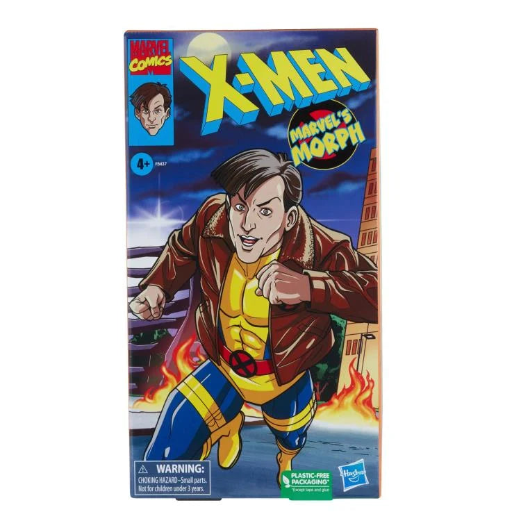 Marvel Legends Morph X-Men: The Animated Series 6-Inch Action Figure - Collectible Toy for X-Men Fans, Superhero Display & Gift for Comic Book Lovers