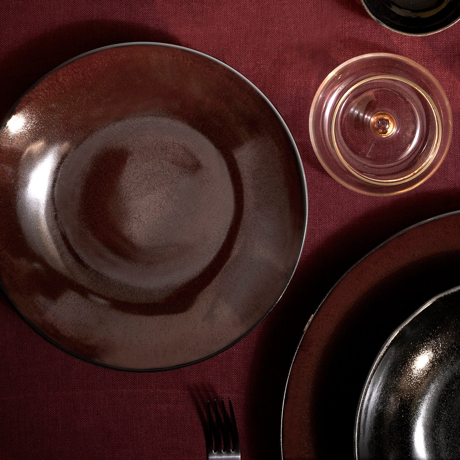 Premium Terra Dinnerware Set - Elegant 16-Piece Porcelain Tableware for Fine Dining | Perfect for Dinner Parties, Restaurants & Home Entertaining