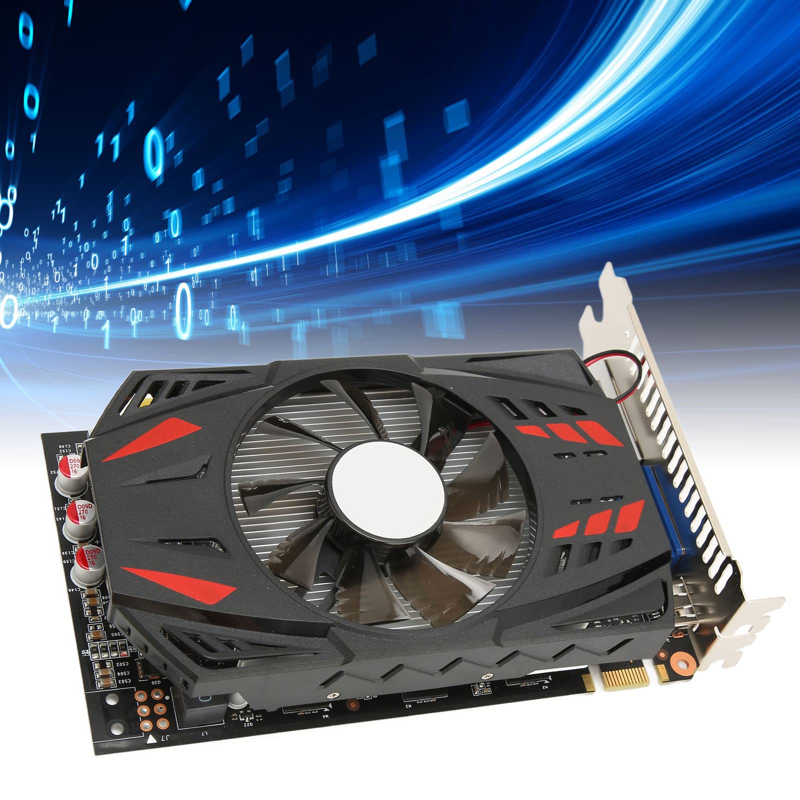 GTS450 DDR5 Gaming Graphics Card for Desktop - HD HDMI Video Card for PC Gaming, Streaming & Video Editing