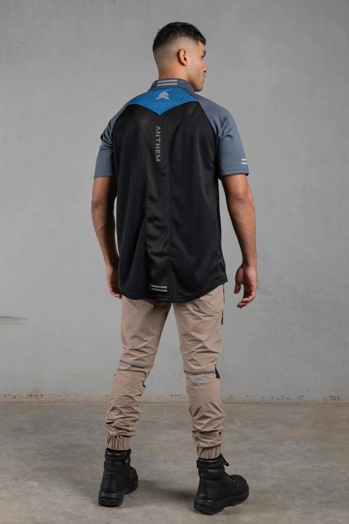 Hi Flow Performance Polo Shirt for Men - Breathable Quick-Dry Golf & Athletic Wear - Perfect for Sports, Workouts & Casual Outfits