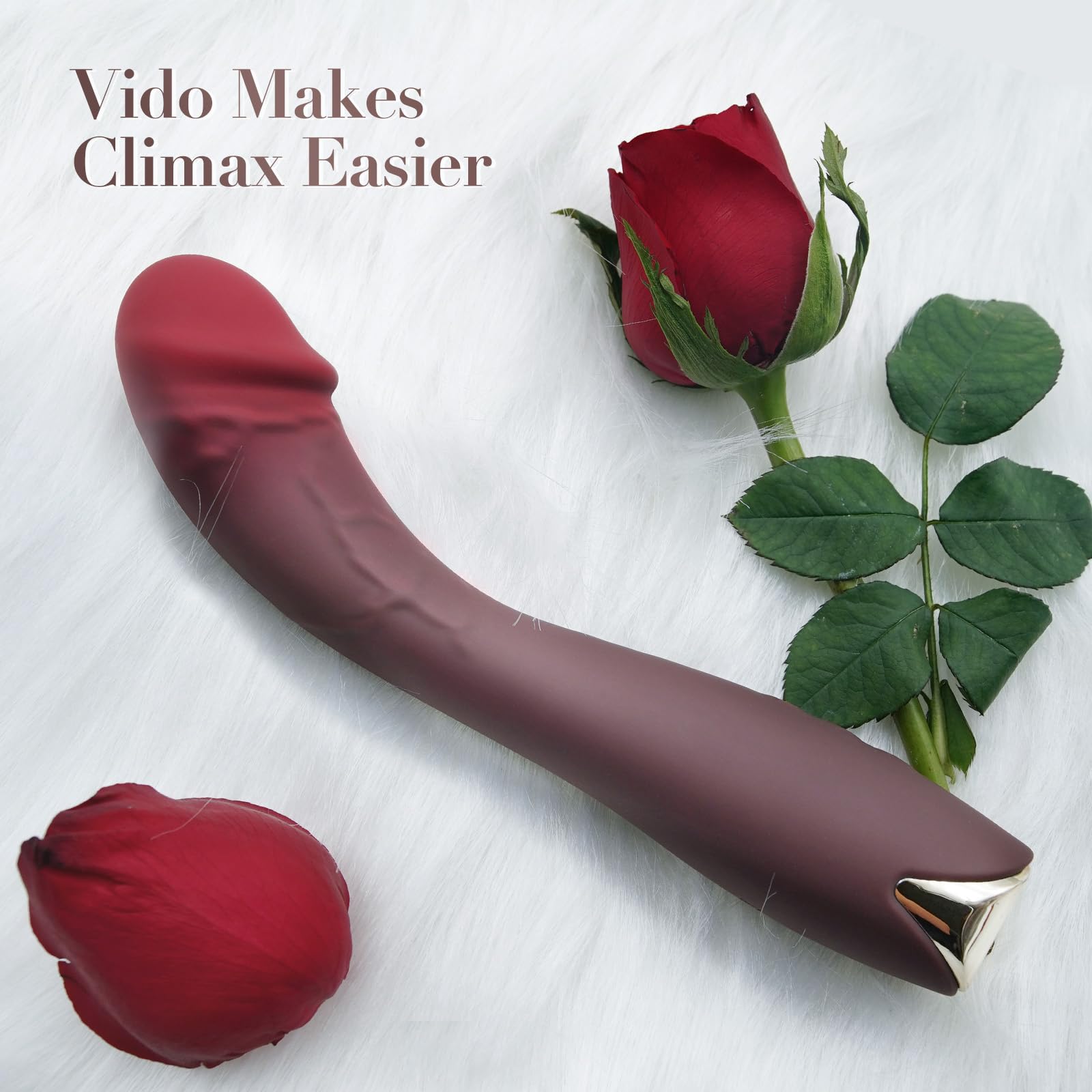 Premium G Spot Vibrator for Women - 10 Powerful Vibration & One-Burst Modes, Realistic Curved Clit Stimulator - Adult Sex Toy for Solo Play & Couples Fun - Perfect for Intimate Moments & Spicing Up Your Relationship