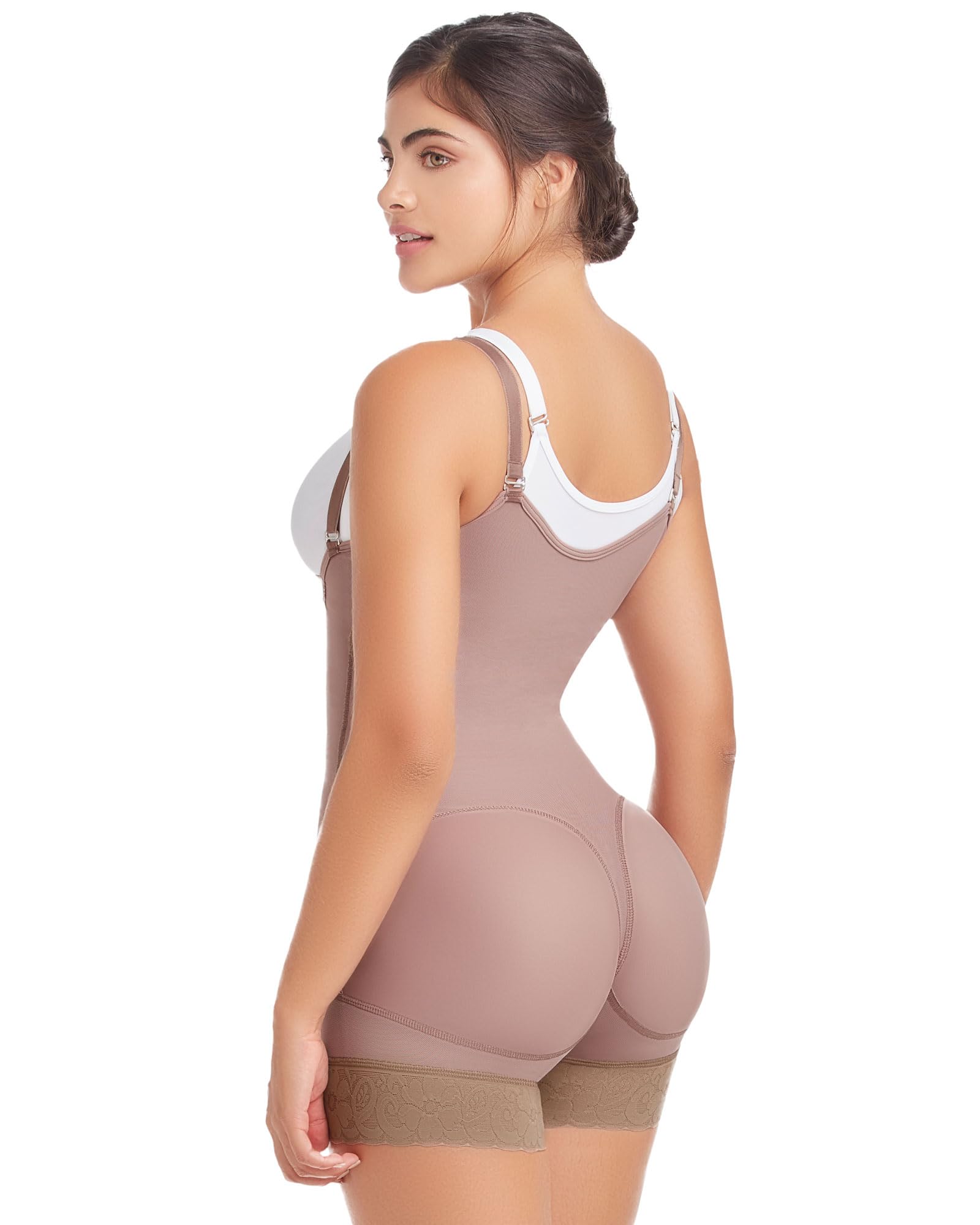 DELIÉ by Fajas DPrada 09046 Colombian Postpartum Girdle - Full Body Shaper for Women - Post Surgery Recovery & Tummy Control - Perfect for Postpartum, C-Section & Weight Loss