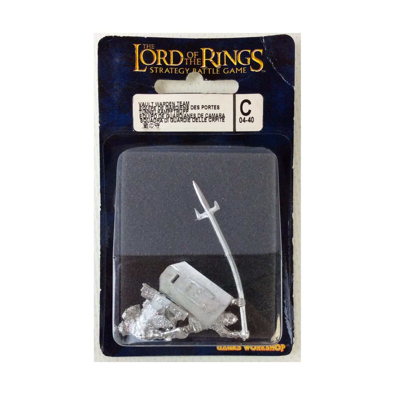 Games Workshop Vault Warden Team - Premium Miniature War Game Set for Tabletop Battles | Perfect for Warhammer 40K & AOS Scenarios