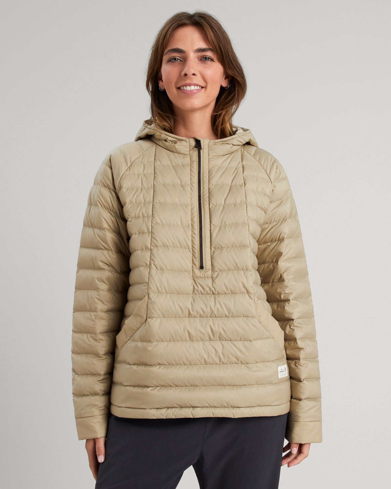 NXT Level LT Unisex Down Hoodie - Olive Grey | Lightweight Warm Winter Jacket for Outdoor Activities & Casual Wear