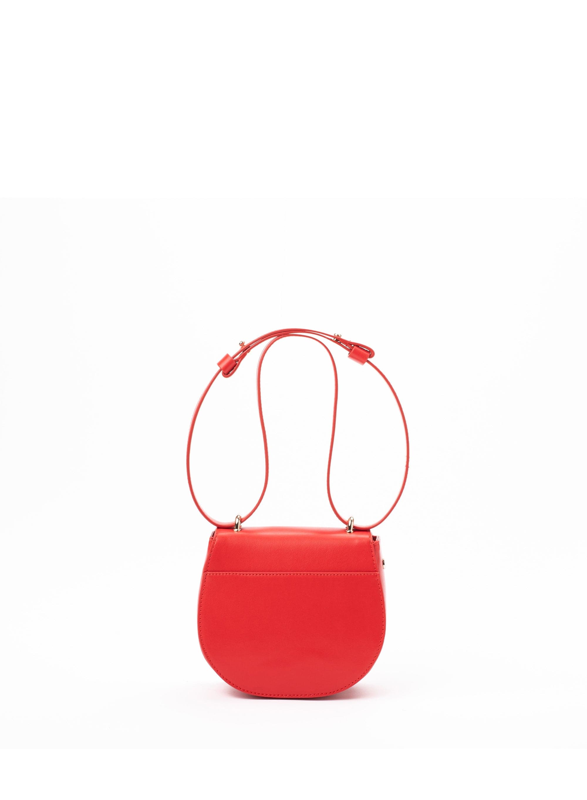 Vegan Leather Mini Crossbody Bag for Women - Apple Red | Stylish & Eco-Friendly Purse for Everyday Use, Work, and Travel