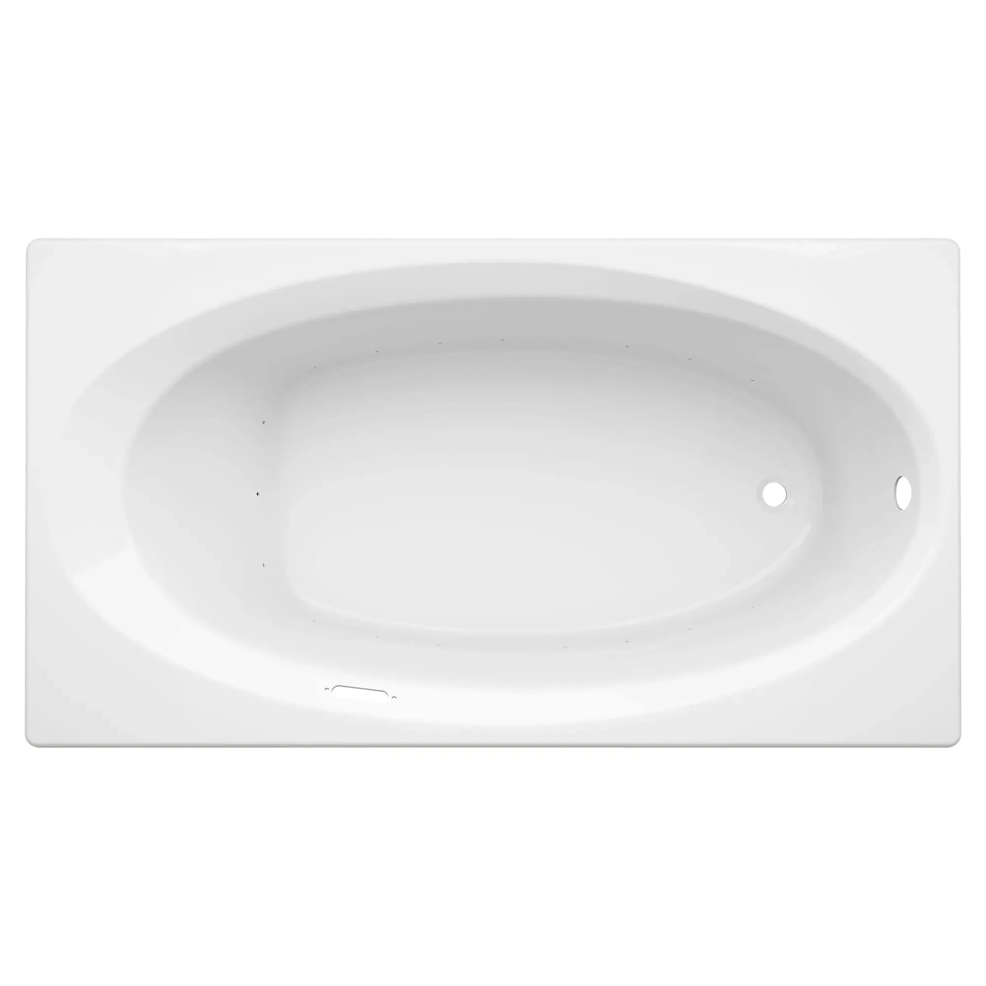 Evolution® 66 x 36 Inch Drop-In Acrylic Bathtub - Freestanding Soaking Tub for Modern Bathrooms, Spa-Like Relaxation at Home