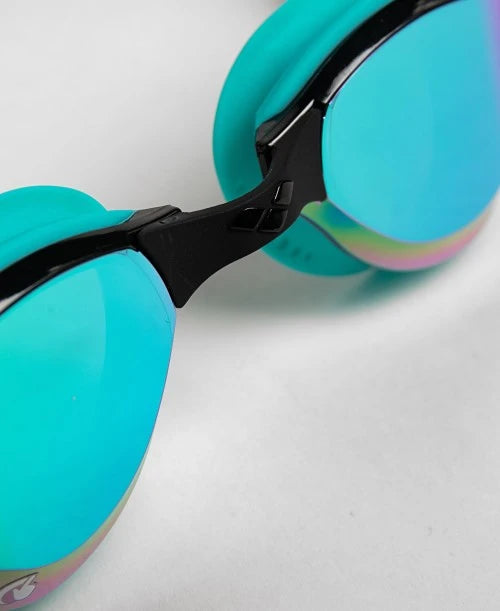 Cobra Tri Mirror Triathlon Swim Goggles - Anti-Fog, UV Protection for Competitive Swimming & Open Water Racing