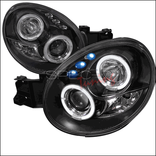 Spec D Tuning Projector Headlights for 2002-2003 Subaru Impreza WRX - High Performance LED Halo Lights for Night Driving & Car Upgrades