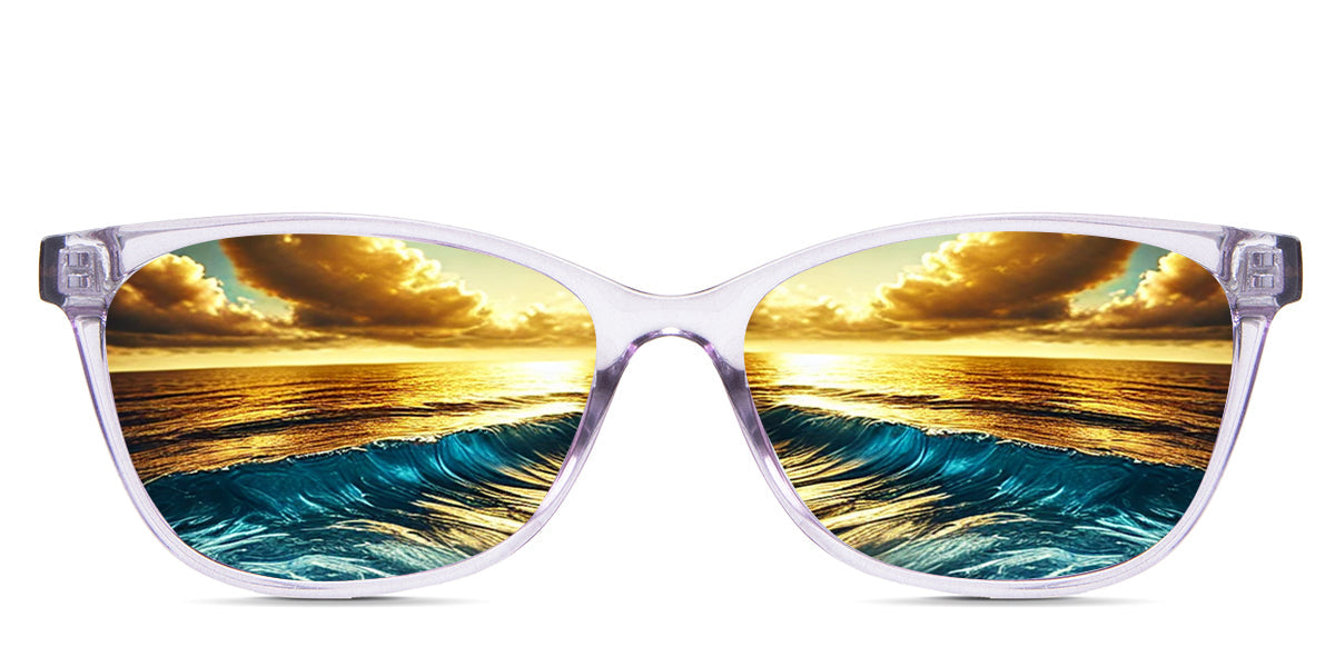 Ezra Women's Prescription Sunglasses - UV Protection, Stylish & Comfortable for Driving, Outdoor Activities & Everyday Wear