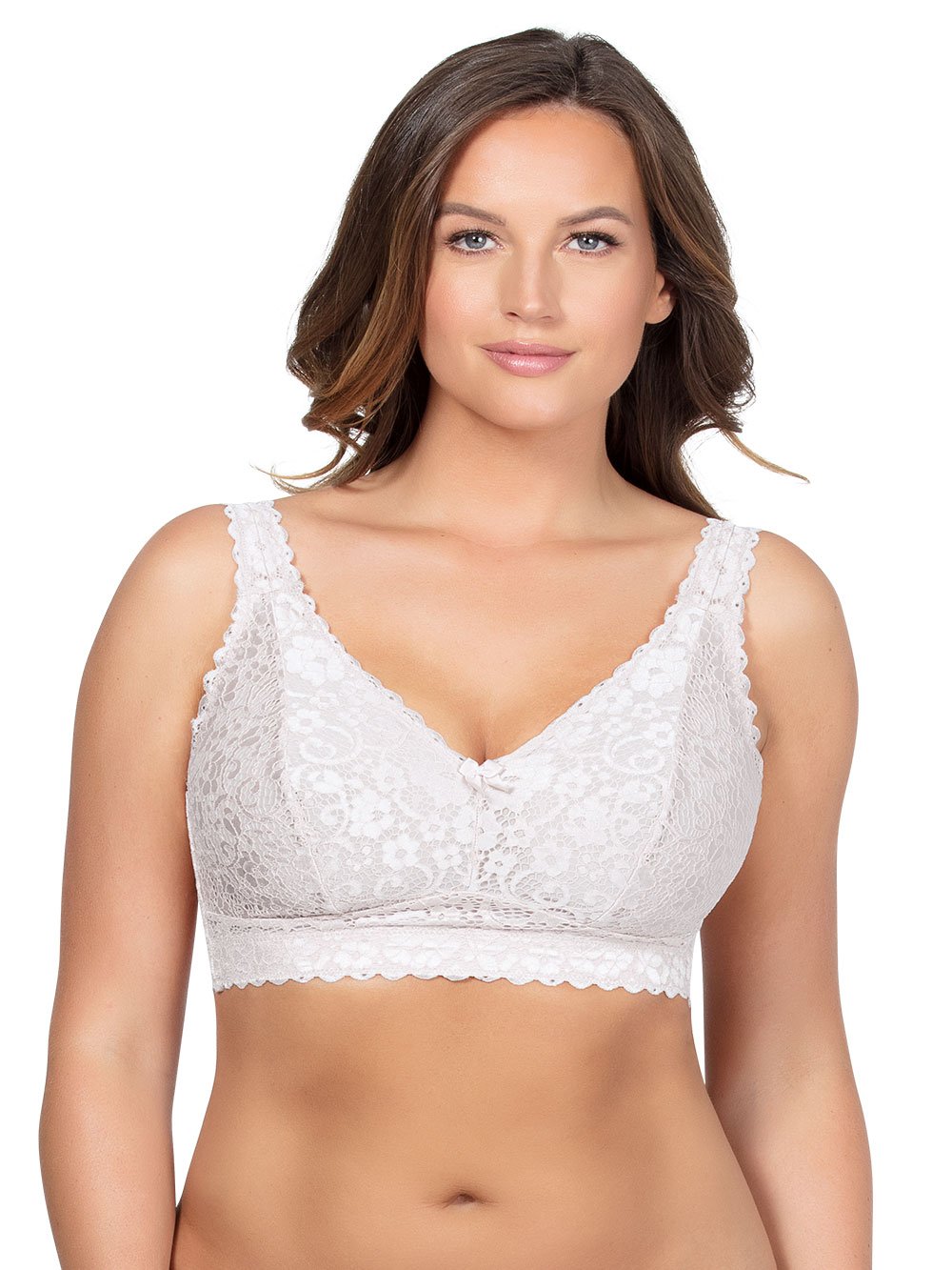 Adriana Lace Bralette - Comfortable & Sexy Women's Underwear for Everyday Wear | Perfect for Layering, Date Nights & Lounge Wear