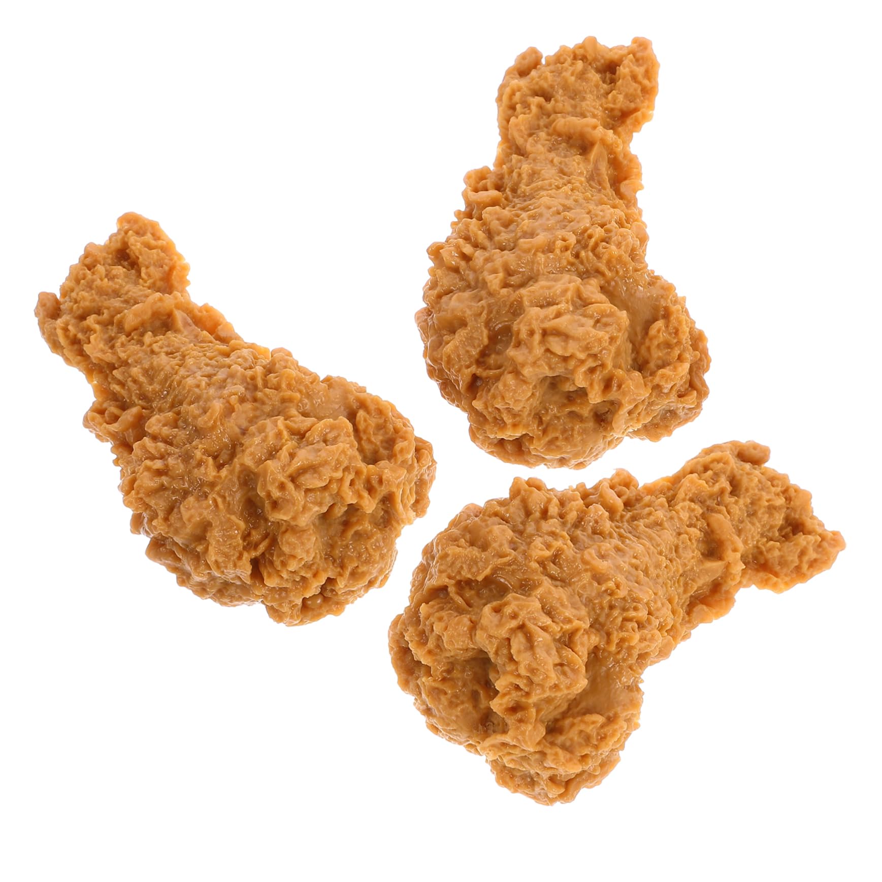 6 Pcs Realistic Fake Chicken Thighs & Drumsticks - PVC Imitation Food Props for Photography, Display, and Decoration | Perfect for Restaurant Menu Displays, Food Blogging, and Home Decor