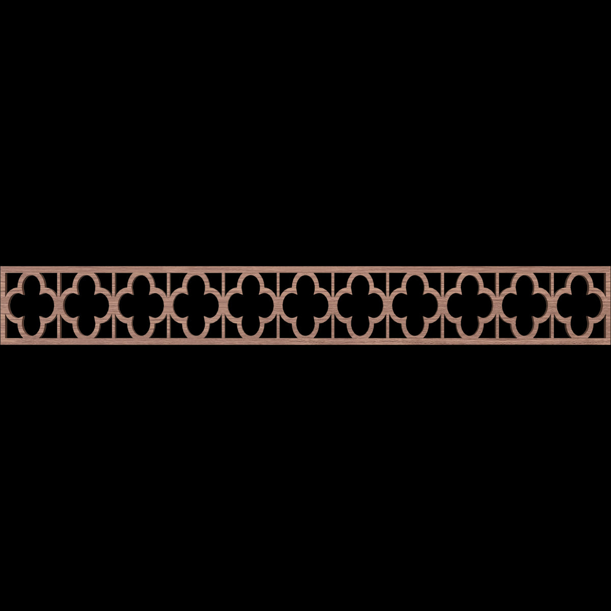 Woodall Fretwork Moulding - Decorative Wood Trim for Home & Furniture | Perfect for DIY Projects, Wall Decor, and Cabinet Accents