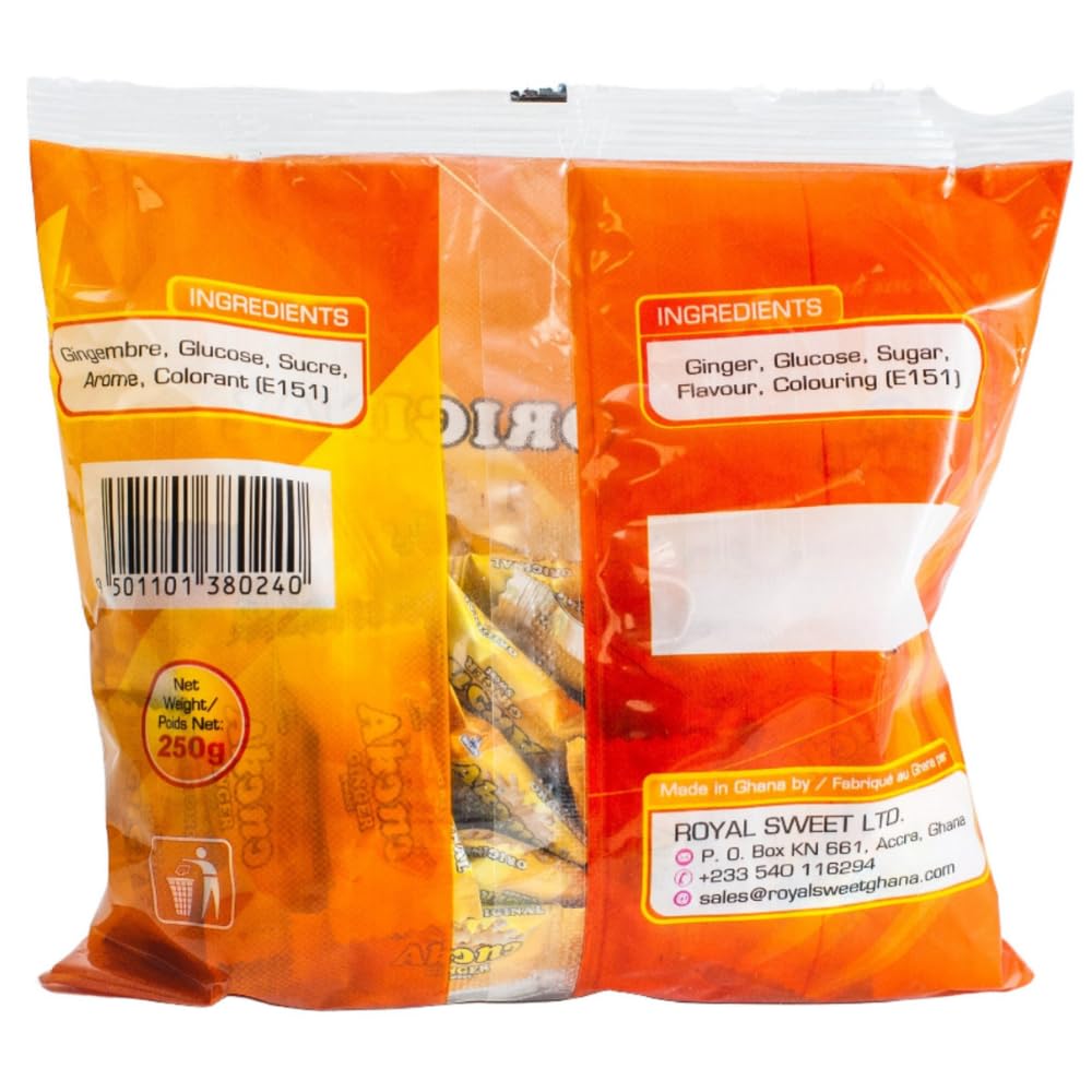 Fresh Ghana Ginger Candy for Extra Breath & Travel Comfort
