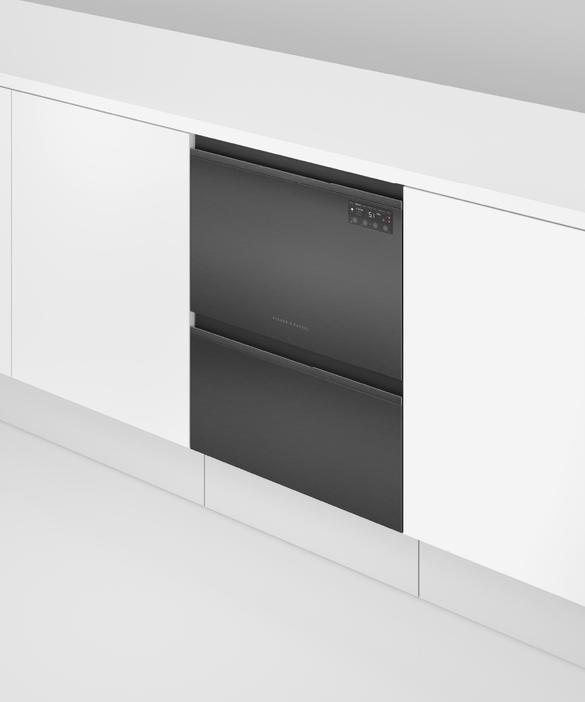 Bosch DD60D2NB9 Double DishDrawer Dishwasher - Compact & Energy Efficient for Small Kitchens, Apartments, and RVs