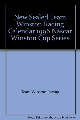 New Sealed 1996 NASCAR Winston Cup Series Team Winston Racing Calendar - Perfect for Racing Fans, Collectors & Vintage Motorsport Decor