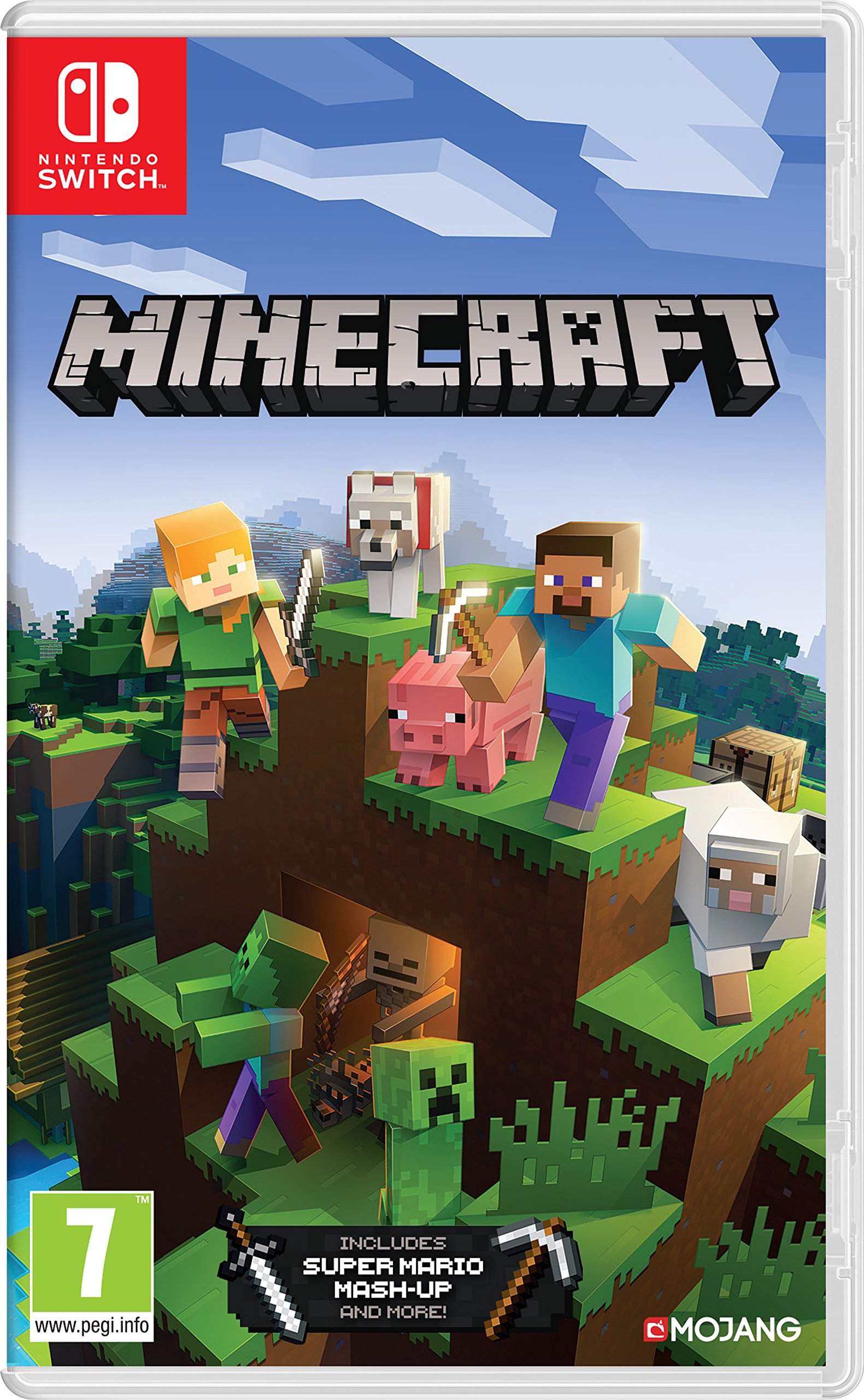Nintendo Minecraft Switch Edition - Official Game for Nintendo Switch | Adventure & Creative Mode | Perfect for Kids & Family Game Nights