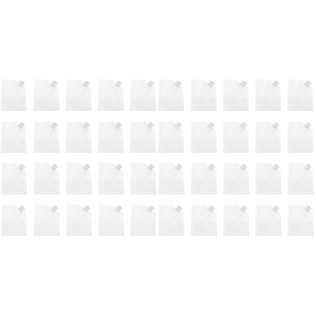 40 Pcs Leakproof Travel Lotion Bags - Empty Cosmetic Sample Bags for Shampoo, Emulsion & Skincare | Portable & Disposable for Travel, Gym & On-the-Go Use