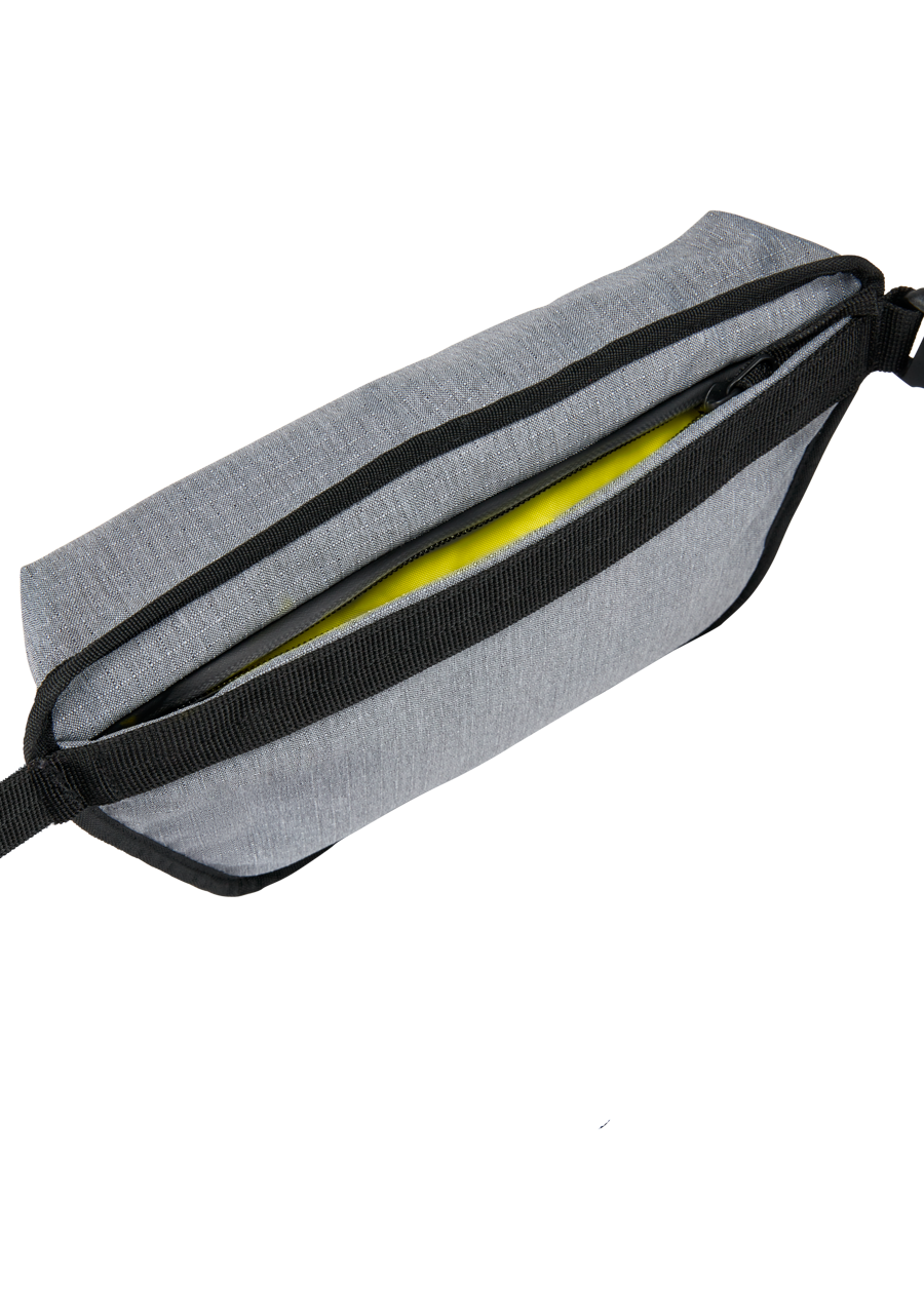 Day Trippin Sling Bag - Heather Gray Crossbody Purse for Women | Lightweight Travel & Everyday Essentials Carrier
