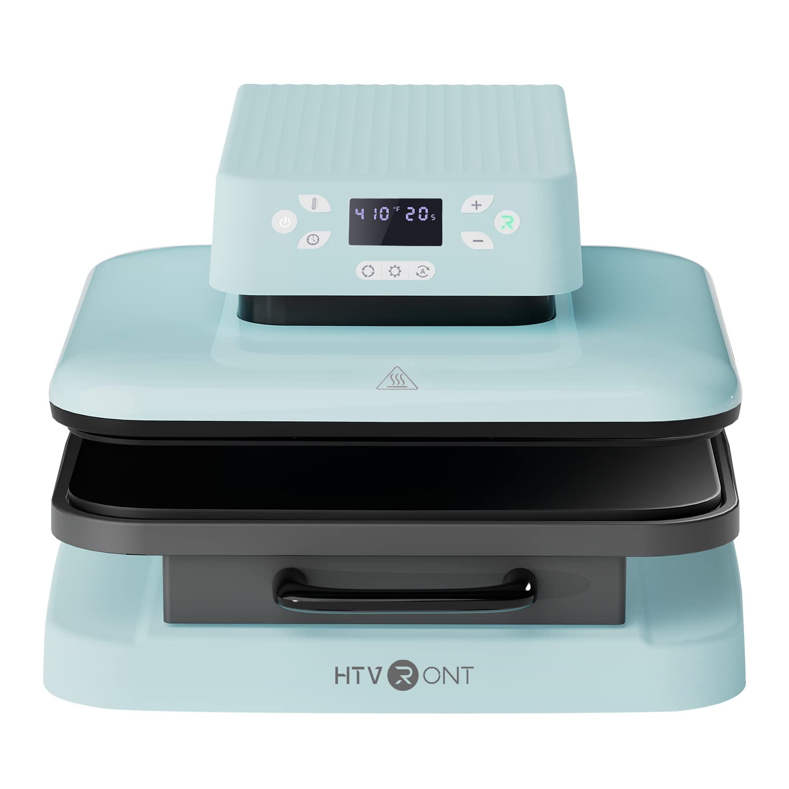 HTVRONT 15x15 Auto Heat Press Machine for T-Shirts - Fast Heating & Even Heat Distribution - Perfect for HTV, Sublimation & Heat Transfer Projects - Ideal for DIY Crafts, Custom Apparel & Small Business Printing