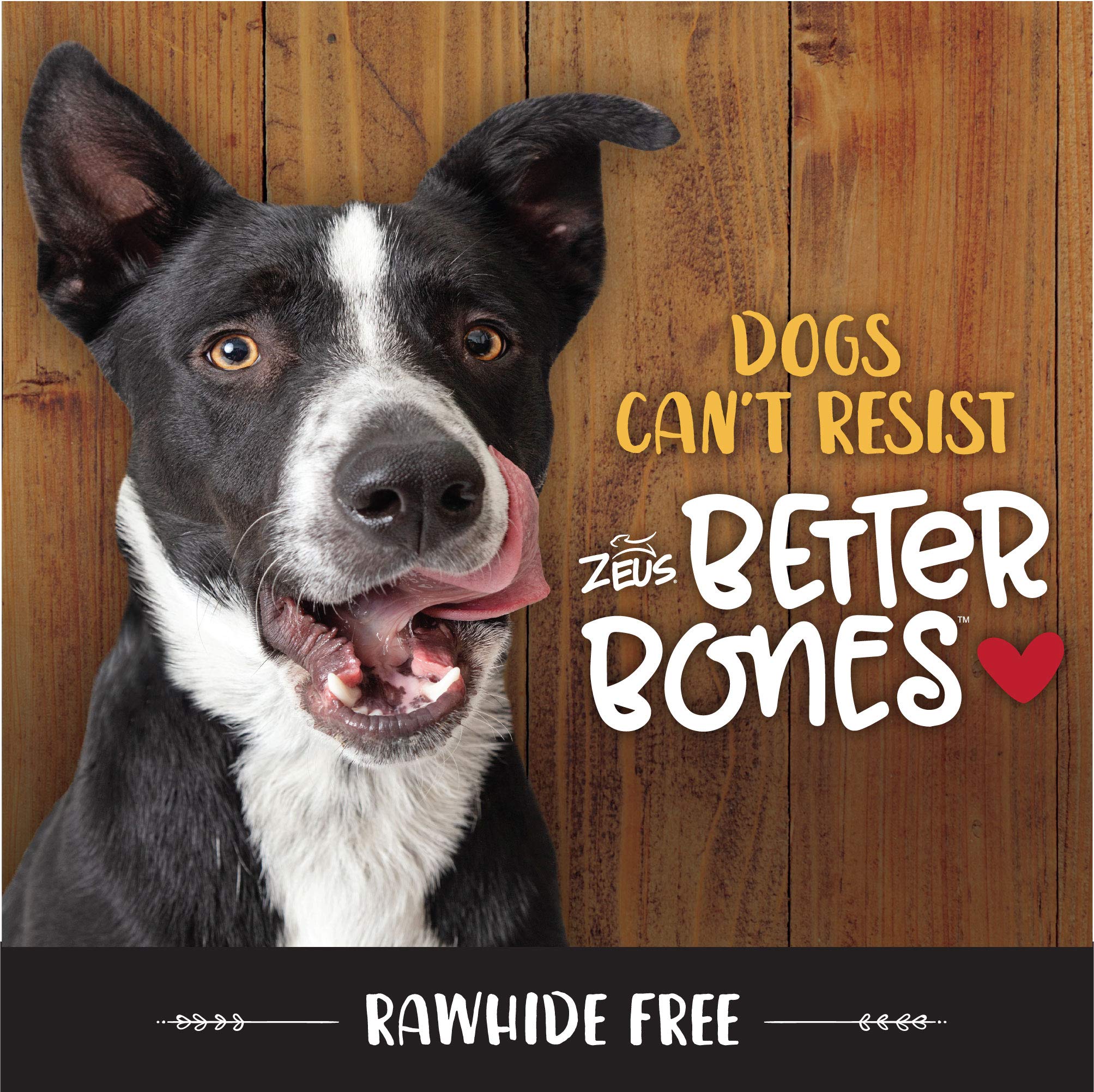 Zeus Better Bones BBQ Chicken Flavor Mini Dog Treats - 24 Pack - Healthy Dental Chews for Small & Medium Dogs - Perfect for Training, Rewards, and Oral Care