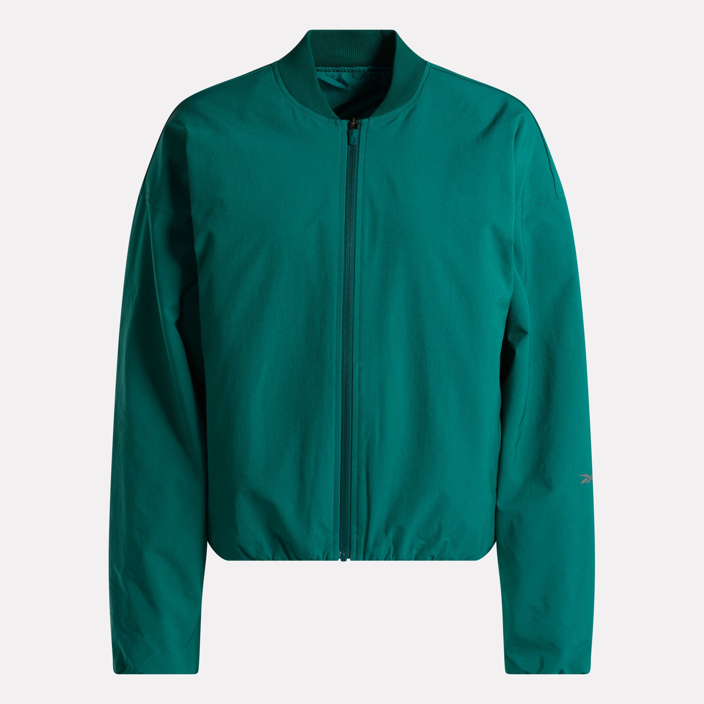 Active Collective Skystretch Woven Padded Jacket - Lightweight Water-Resistant Insulated Coat for Men & Women | Perfect for Hiking, Running & Outdoor Adventures in Collegiate Green