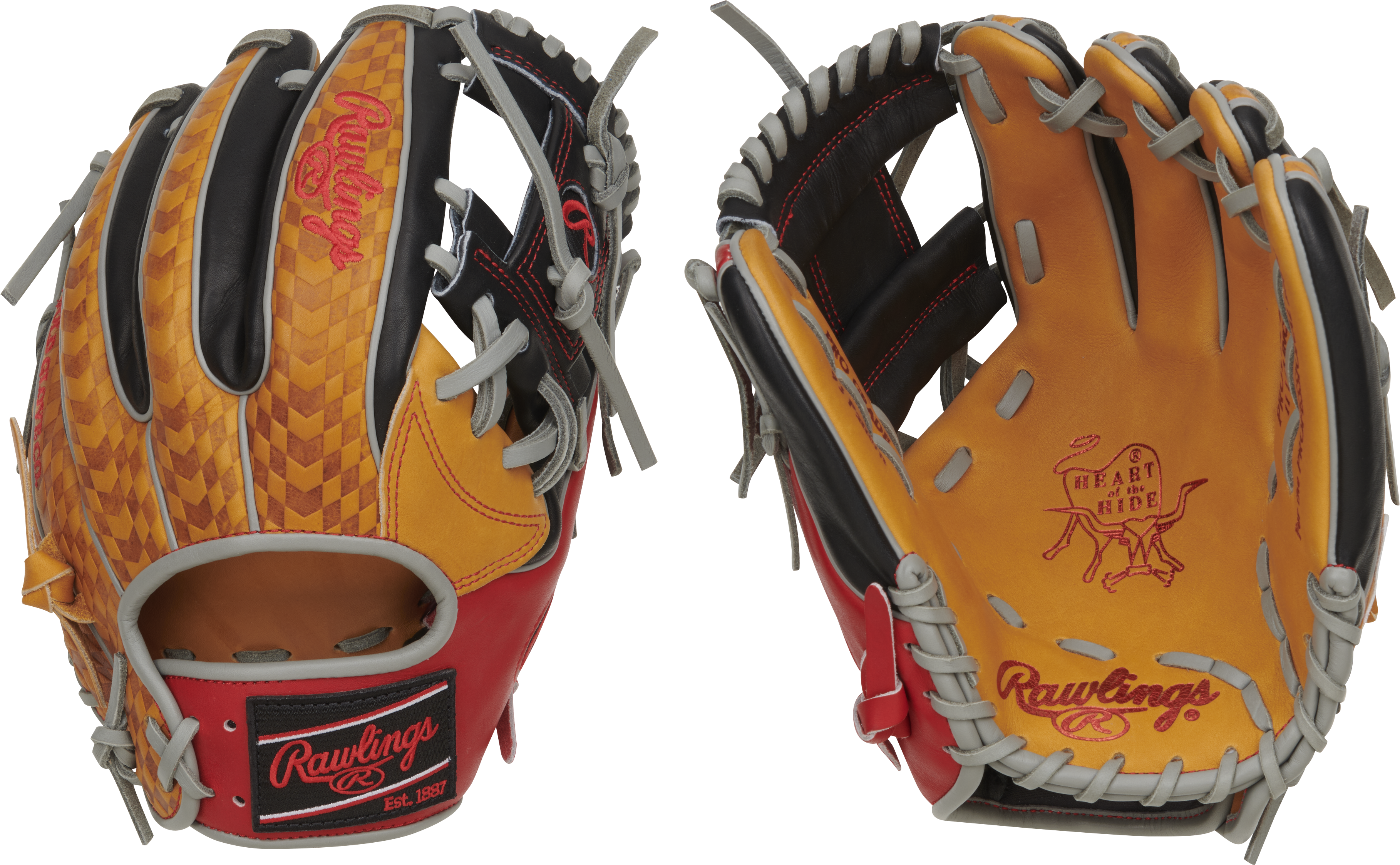 Rawlings ColorSync 8.0 Heart of the Hide PRO934 2TS 11.5