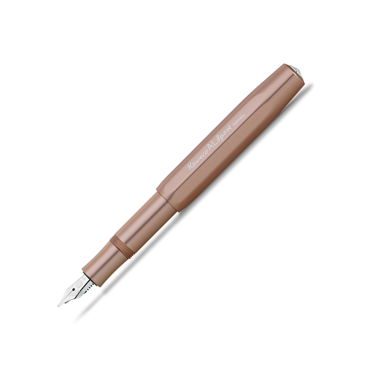 Premium AL Sport Fountain Pen - Rose Gold Finish with Fine Nib | Elegant Writing Instrument for Professionals, Students & Gift Giving